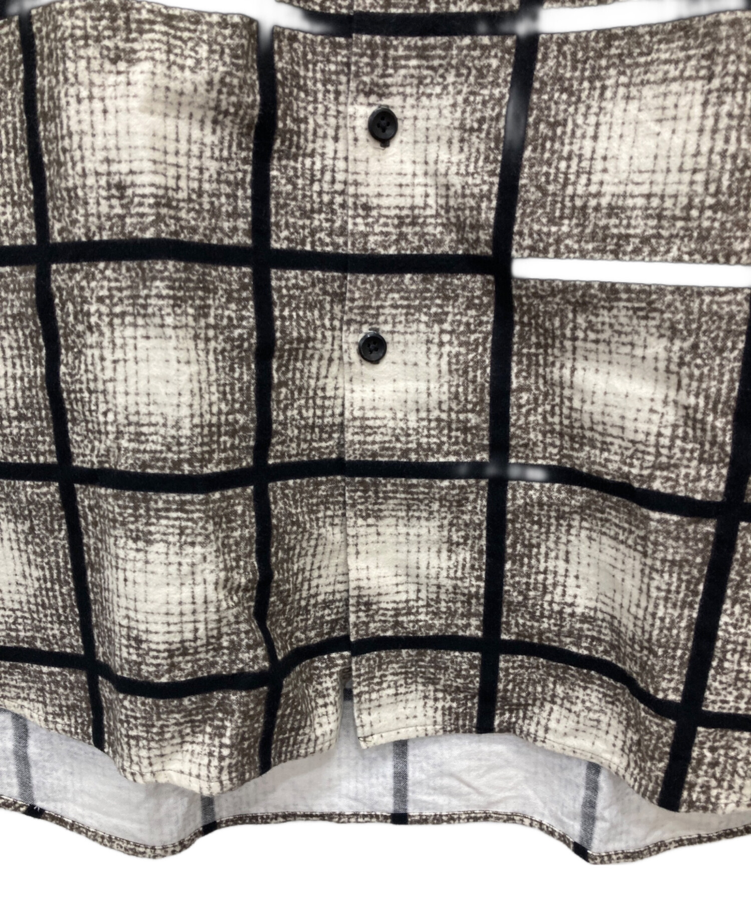 中古・古着通販】BLACKBIRD (ブラックバード) work shirt/総柄プリント