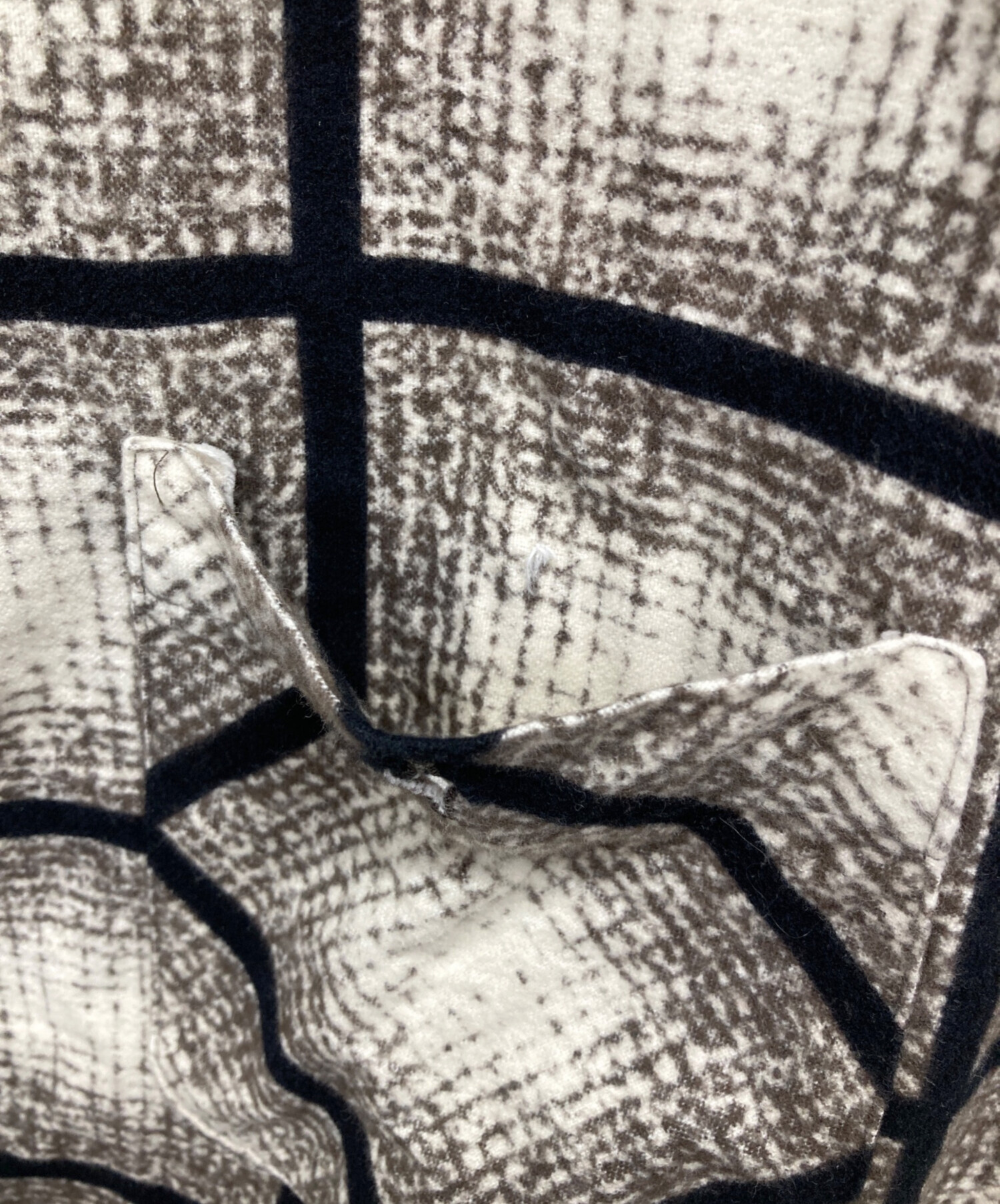 中古・古着通販】BLACKBIRD (ブラックバード) work shirt/総柄プリント