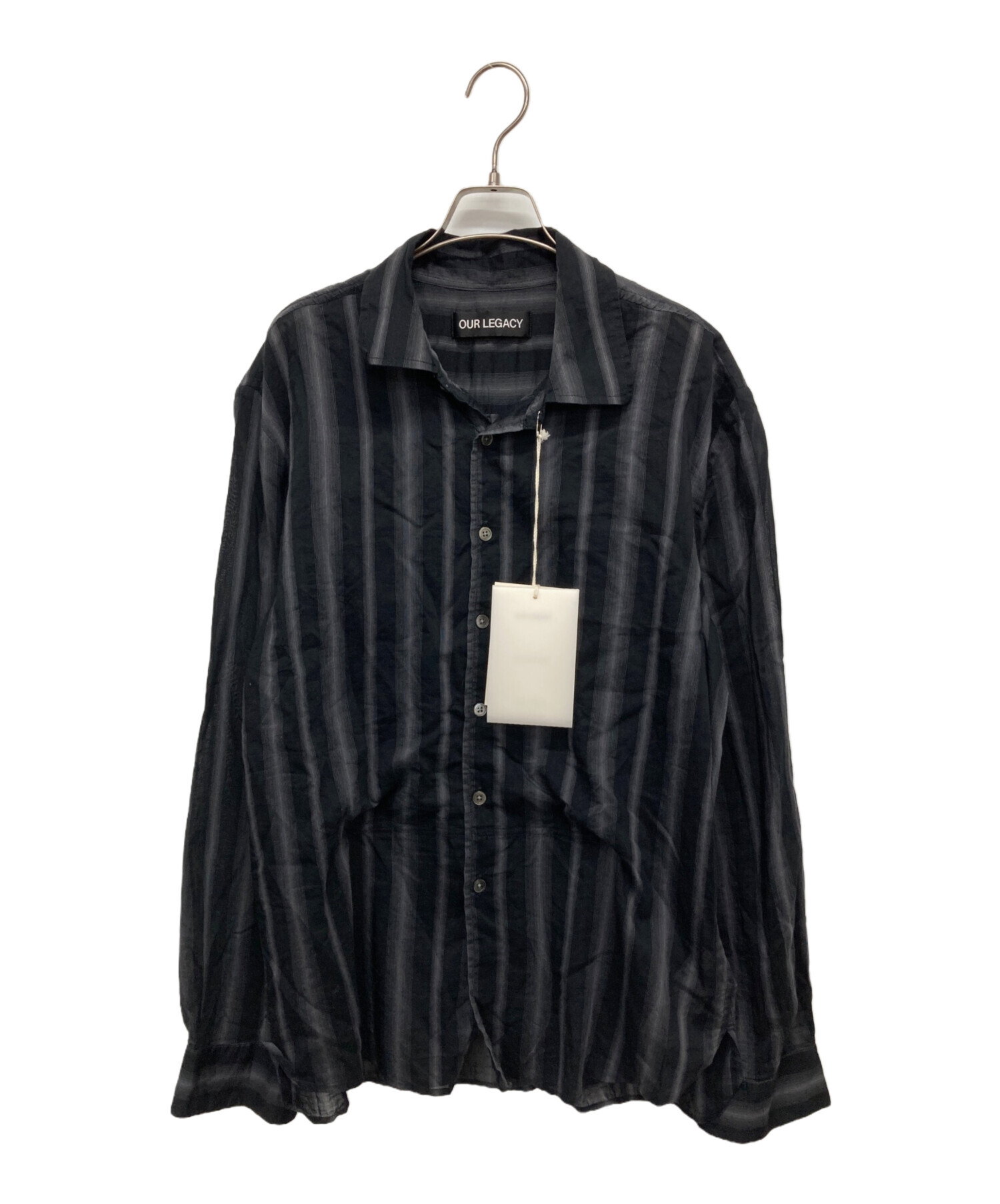中古・古着通販】OUR LEGACY (アワーレガシー) ADORN SHIRT ブラック