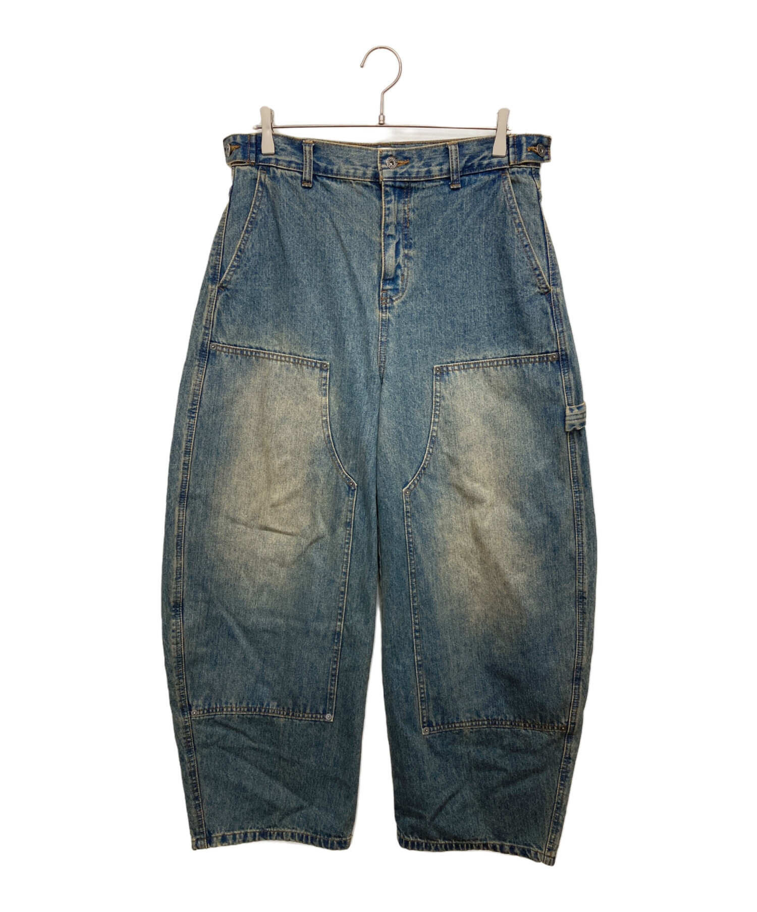 中古・古着通販】9090 (9090) Double Knee Ballon Denim Pants 