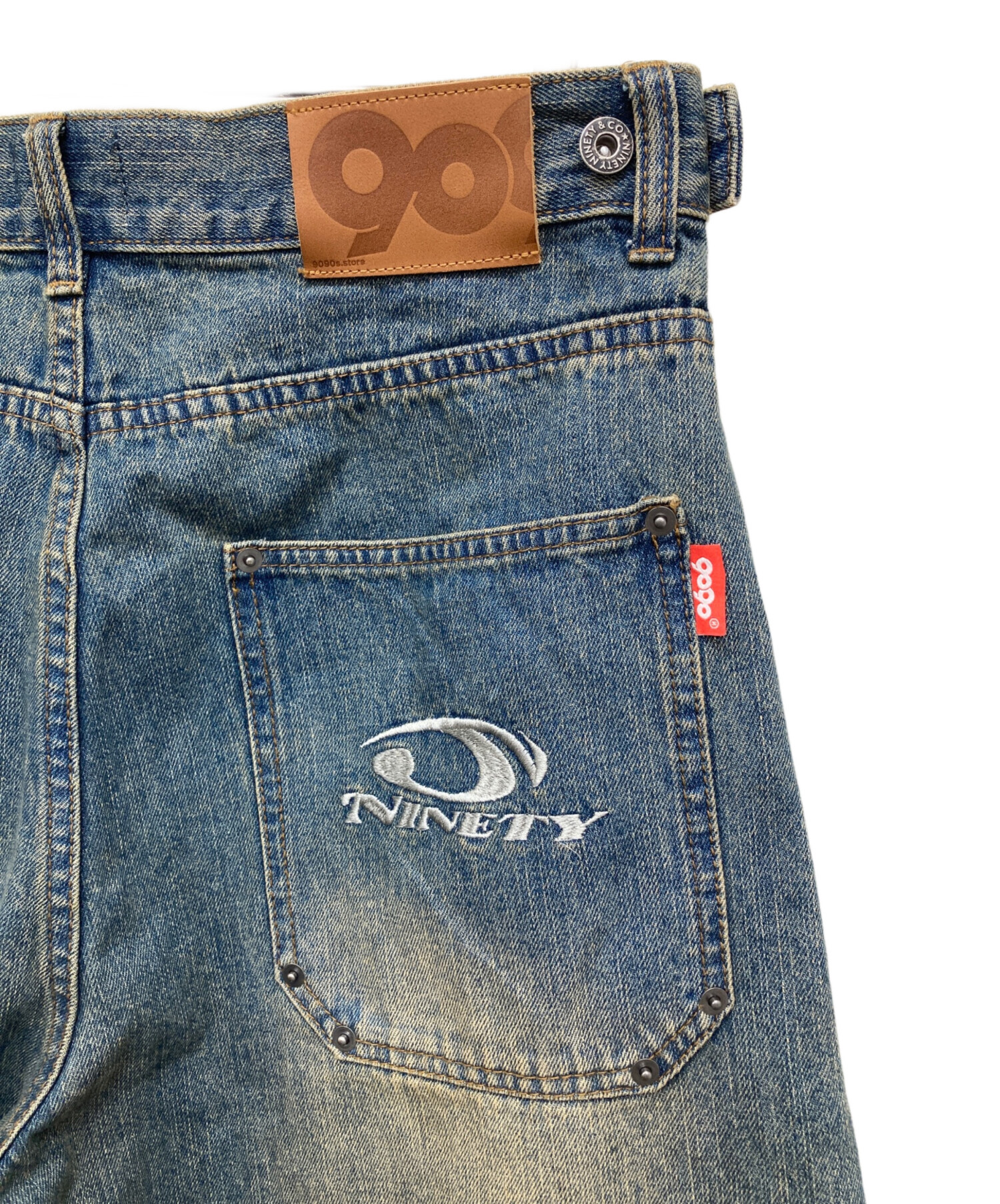 中古・古着通販】9090 (9090) Double Knee Ballon Denim Pants 