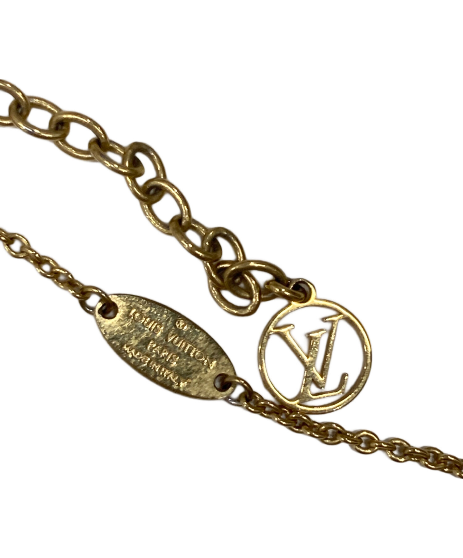 中古・古着通販】LOUIS VUITTON (ルイ ヴィトン) ネックレス ゴールド