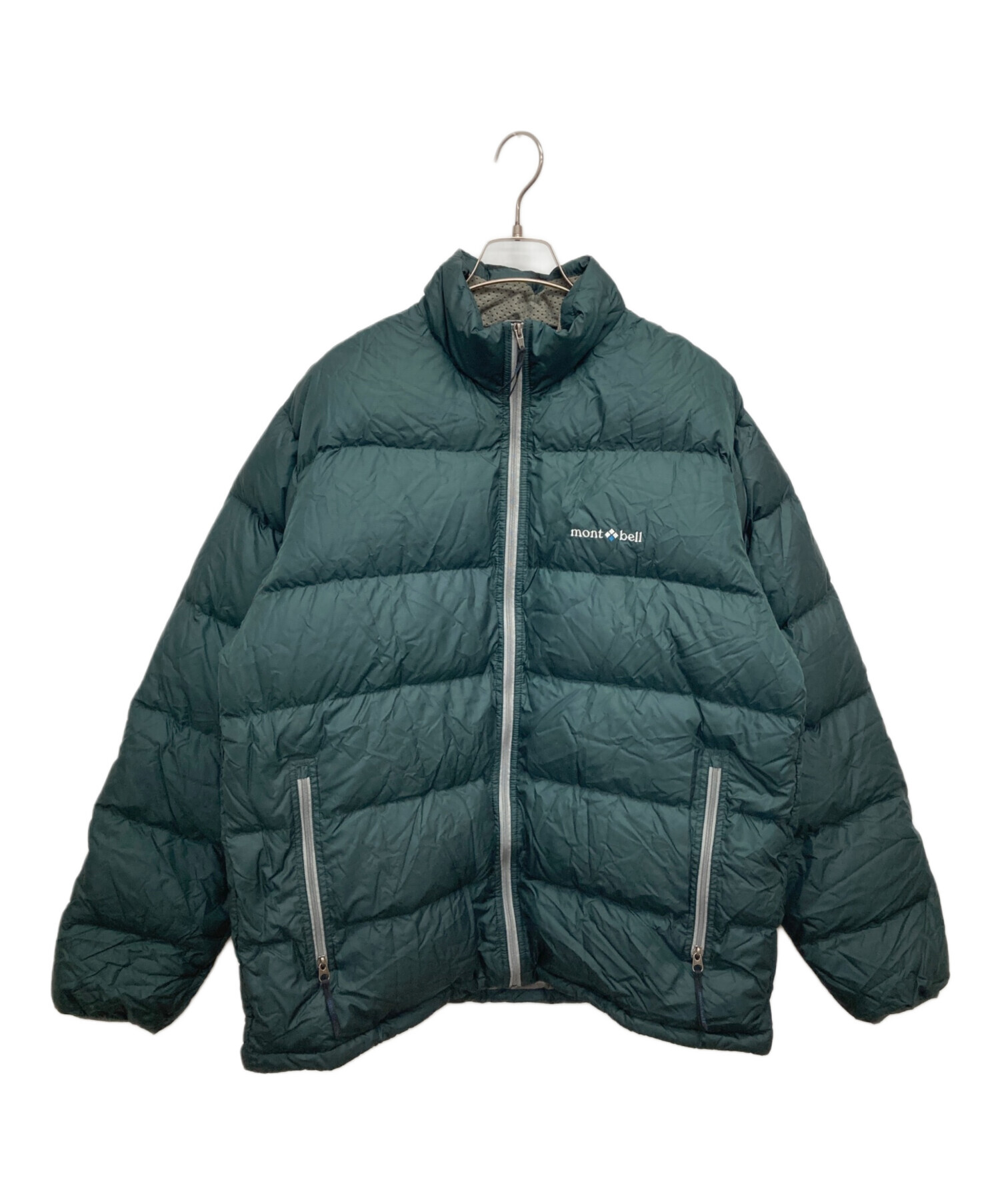 中古・古着通販】mont-bell (モンベル) ダウンジャケット グリーン 