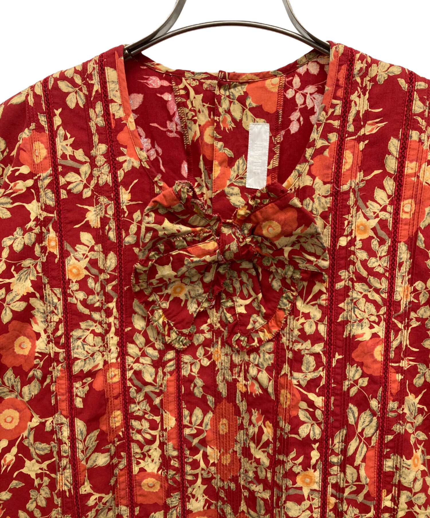 中古・古着通販】PINK HOUSE (ピンクハウス) リボン付花柄ロング