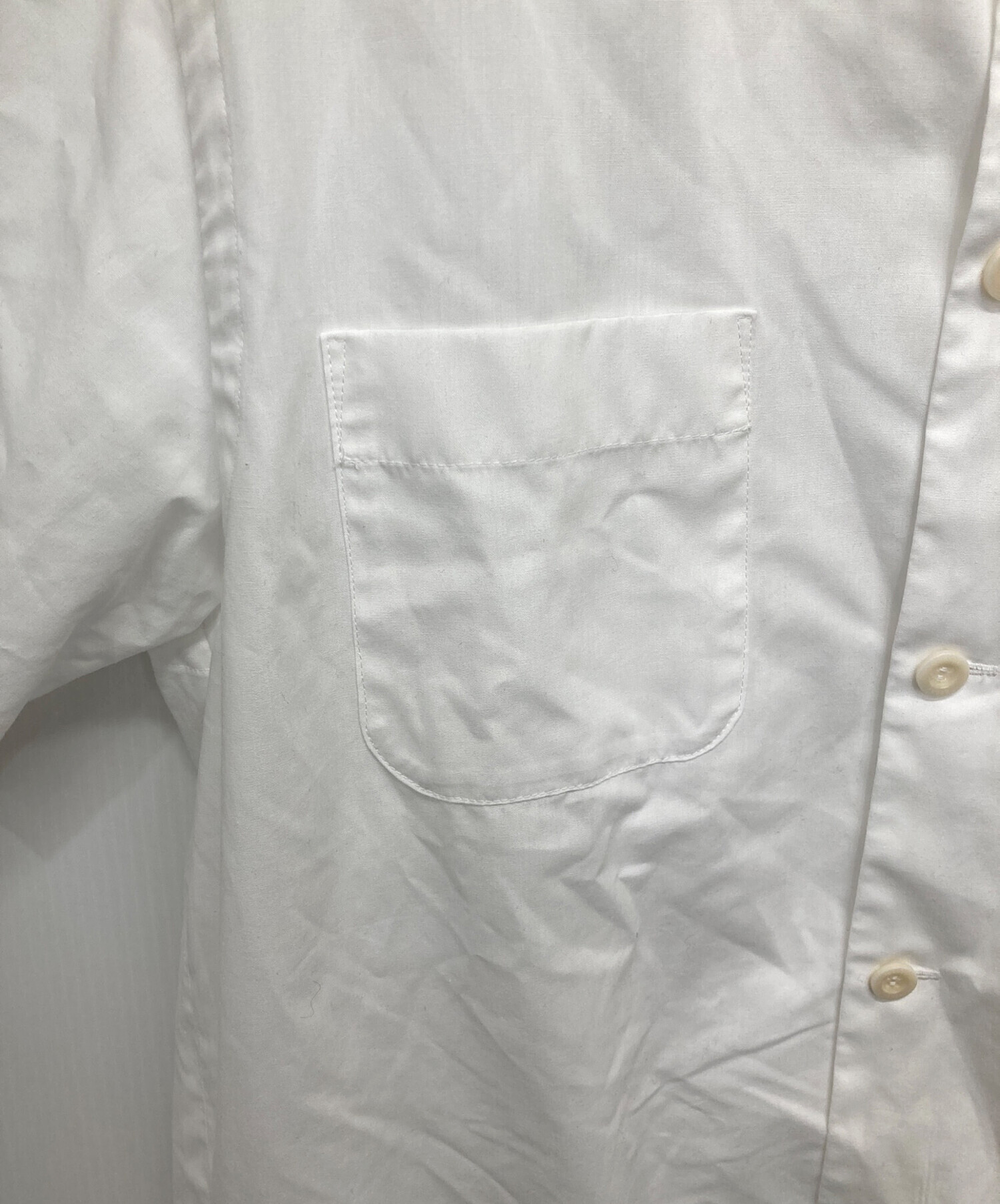 中古・古着通販】sacai (サカイ) Cotton Poplin Shirt ホワイト サイズ