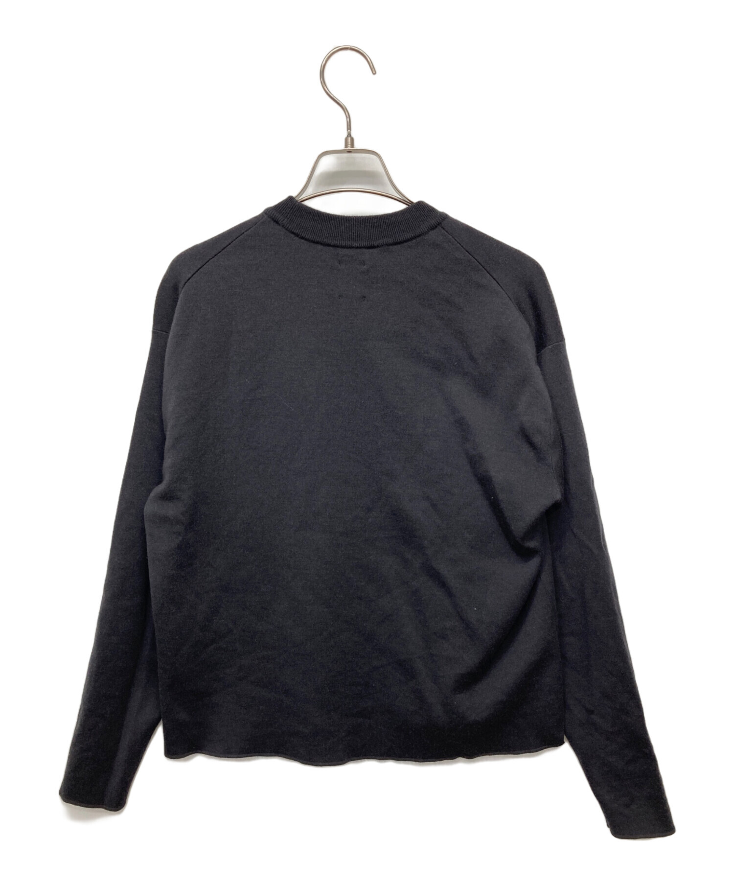 中古・古着通販】BATONER (バトナ―) 32G SMOOTH WOOL CREW NECK
