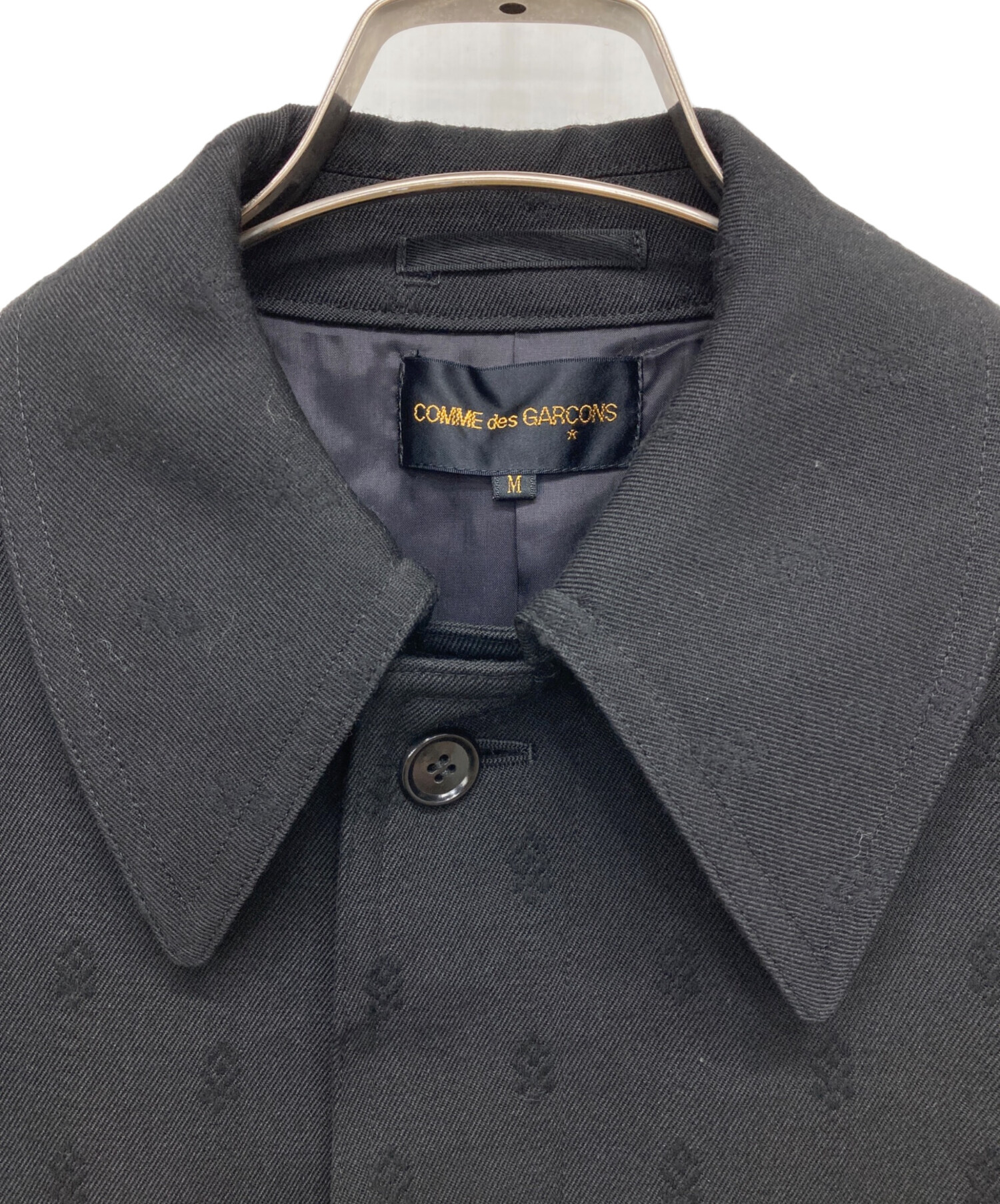 tricot COMME des GARÇONS ステンカラーコート(ブラック) 中古・古着通販】COMME des GARCONS (コムデギャルソン) ステン