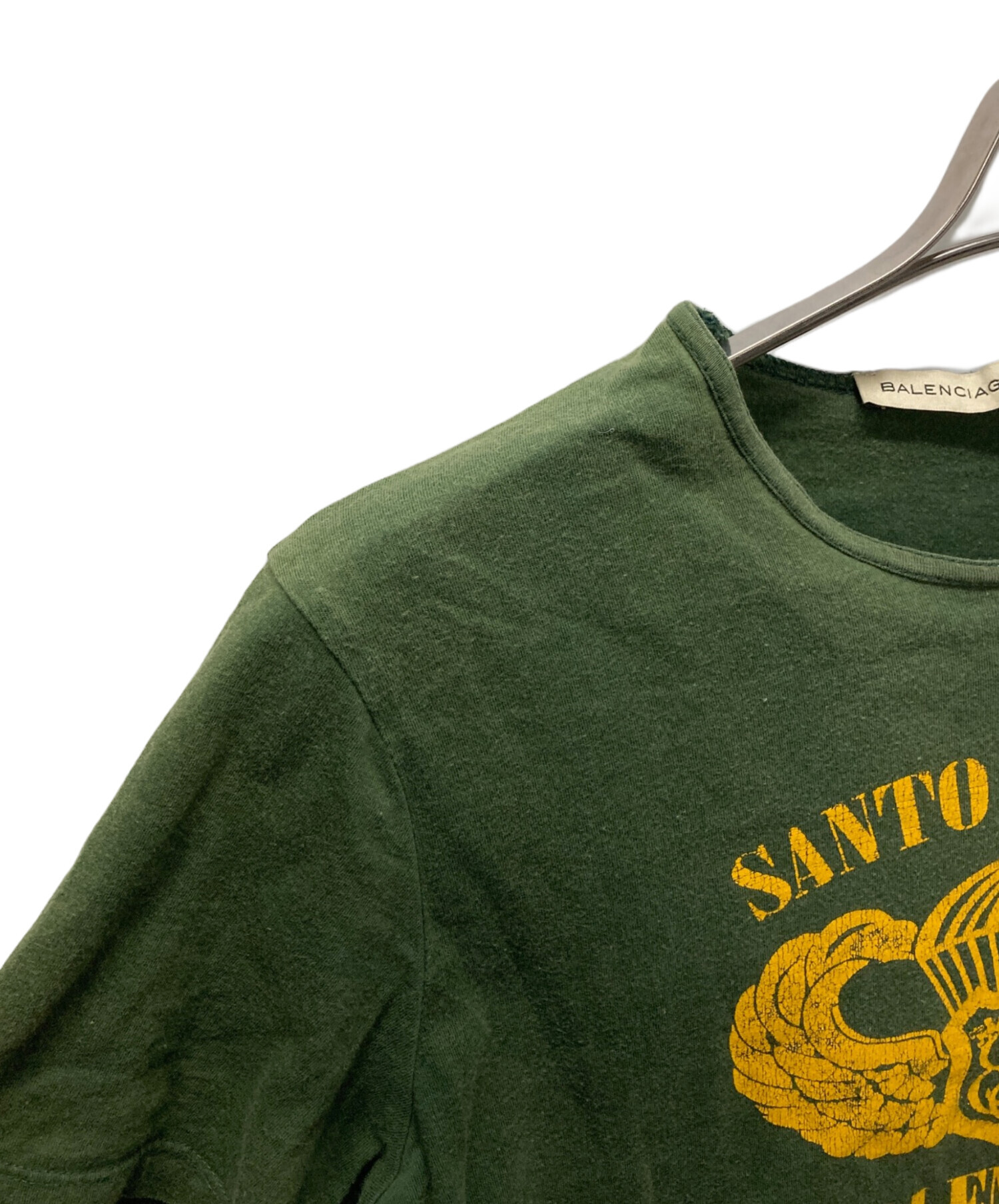 中古・古着通販】BALENCIAGA (バレンシアガ) SANTO SPIRITOプリントT 