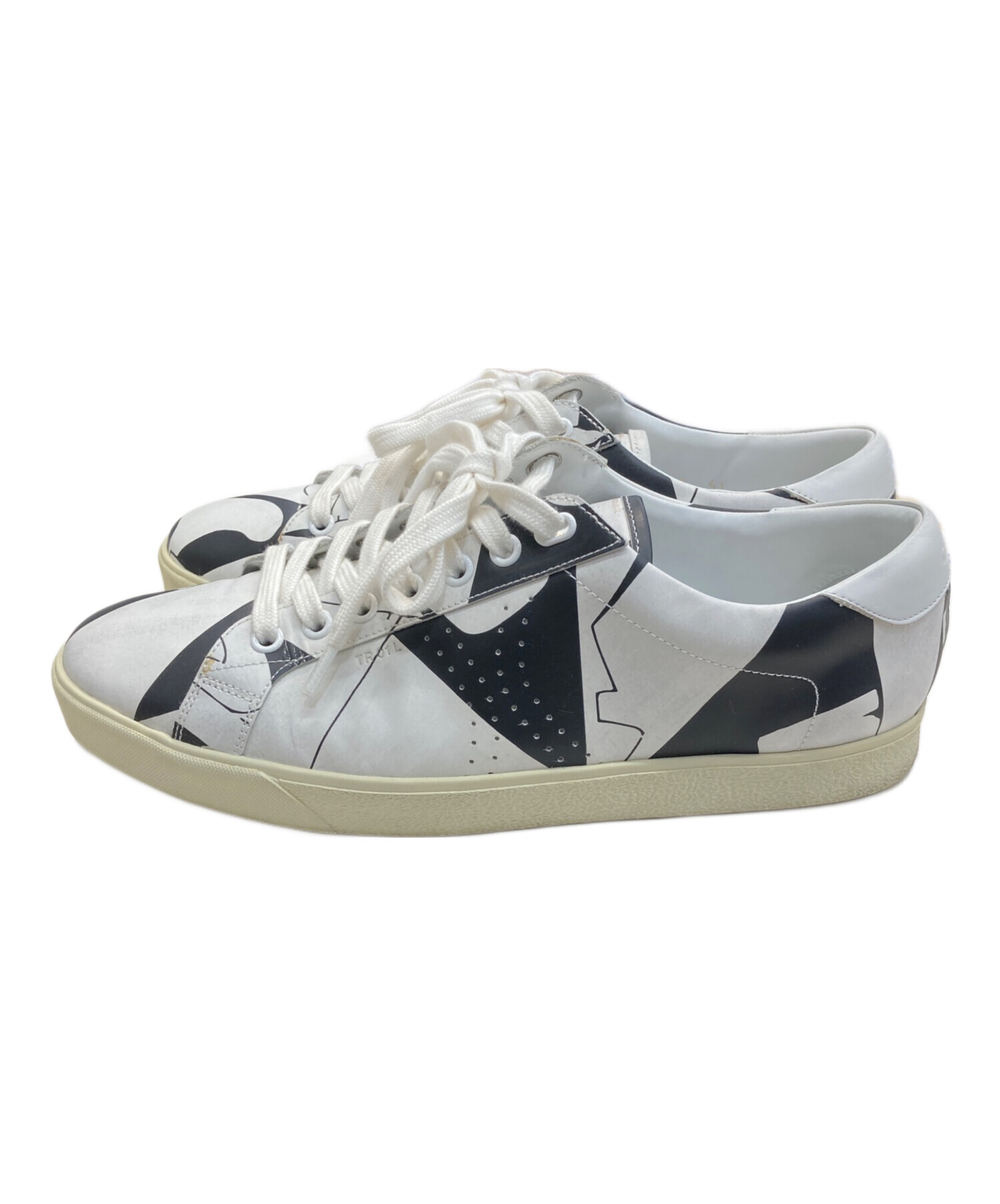 中古・古着通販】CELINE (セリーヌ) TRIOMPHE/スニーカー ホワイト 