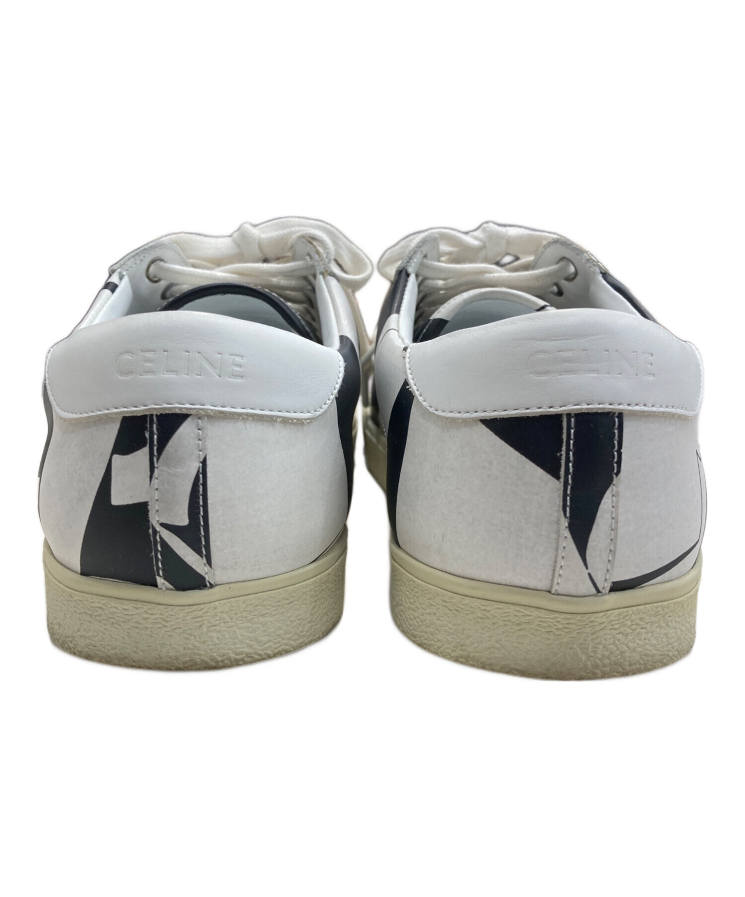 中古・古着通販】CELINE (セリーヌ) TRIOMPHE/スニーカー ホワイト 