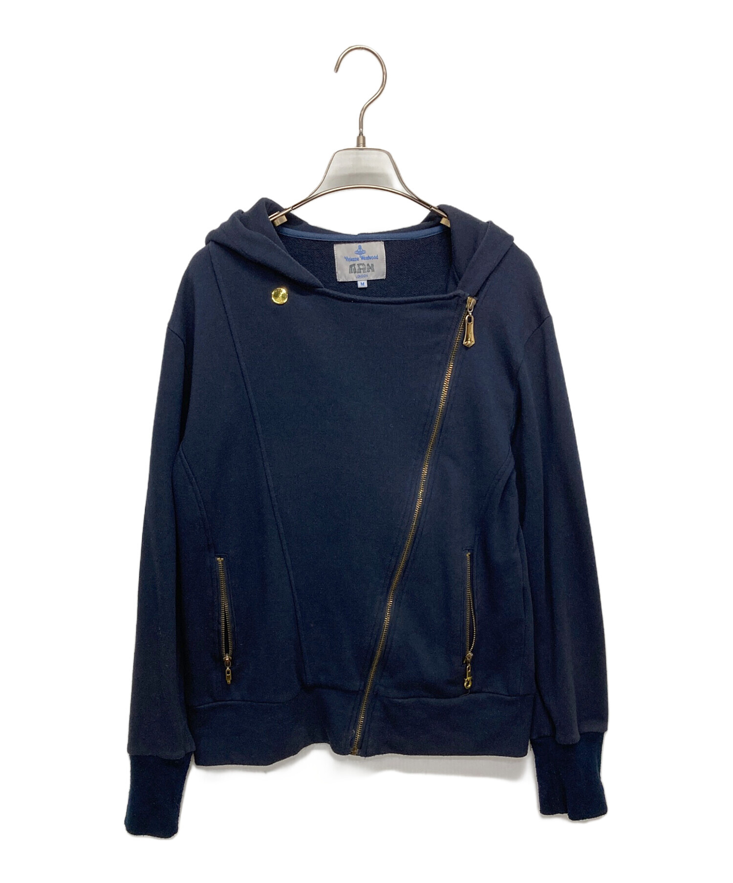 ヴィヴィアン ウエストウッド マン ウール×コットン ライダースジャケット 中古・古着通販】Vivienne Westwood man (ヴィヴィアン ウェストウッド