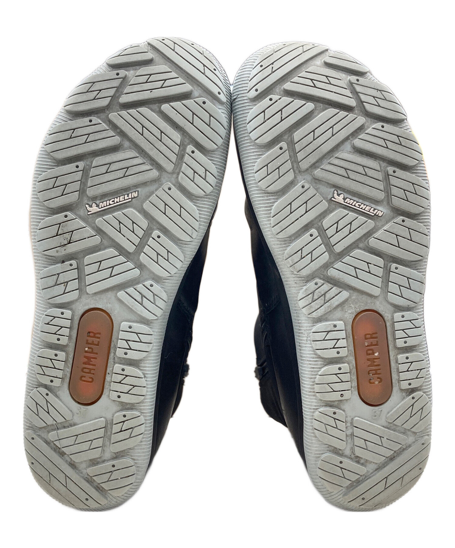 極美品 カンペール サイドジップブーツ ゴアテックス25cm ブラック 中古・古着通販】CAMPER (カンペール) Peu Pista GORE-TEX/サイド