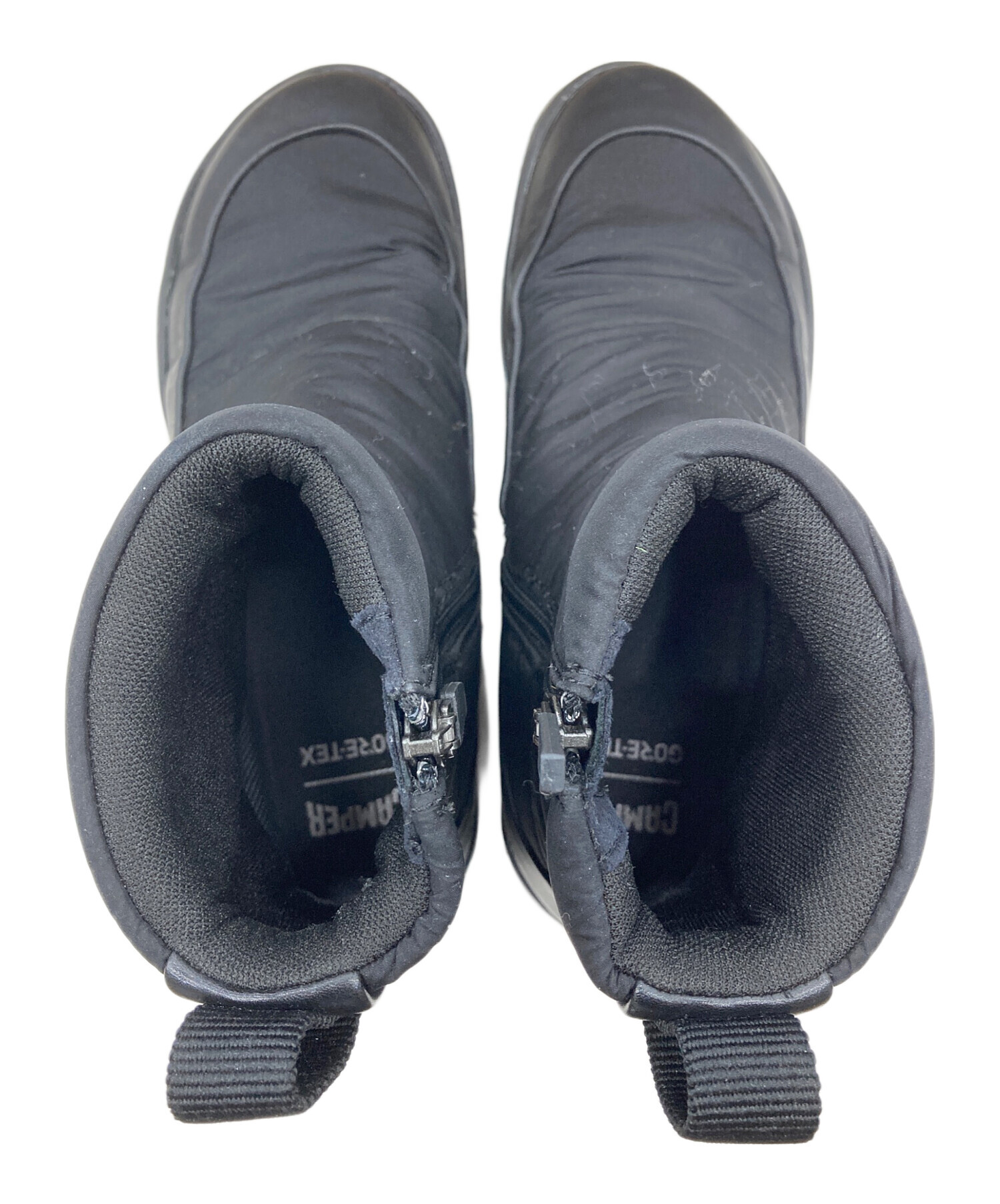 極美品 カンペール サイドジップブーツ ゴアテックス25cm ブラック 中古・古着通販】CAMPER (カンペール) Peu Pista GORE-TEX/サイド