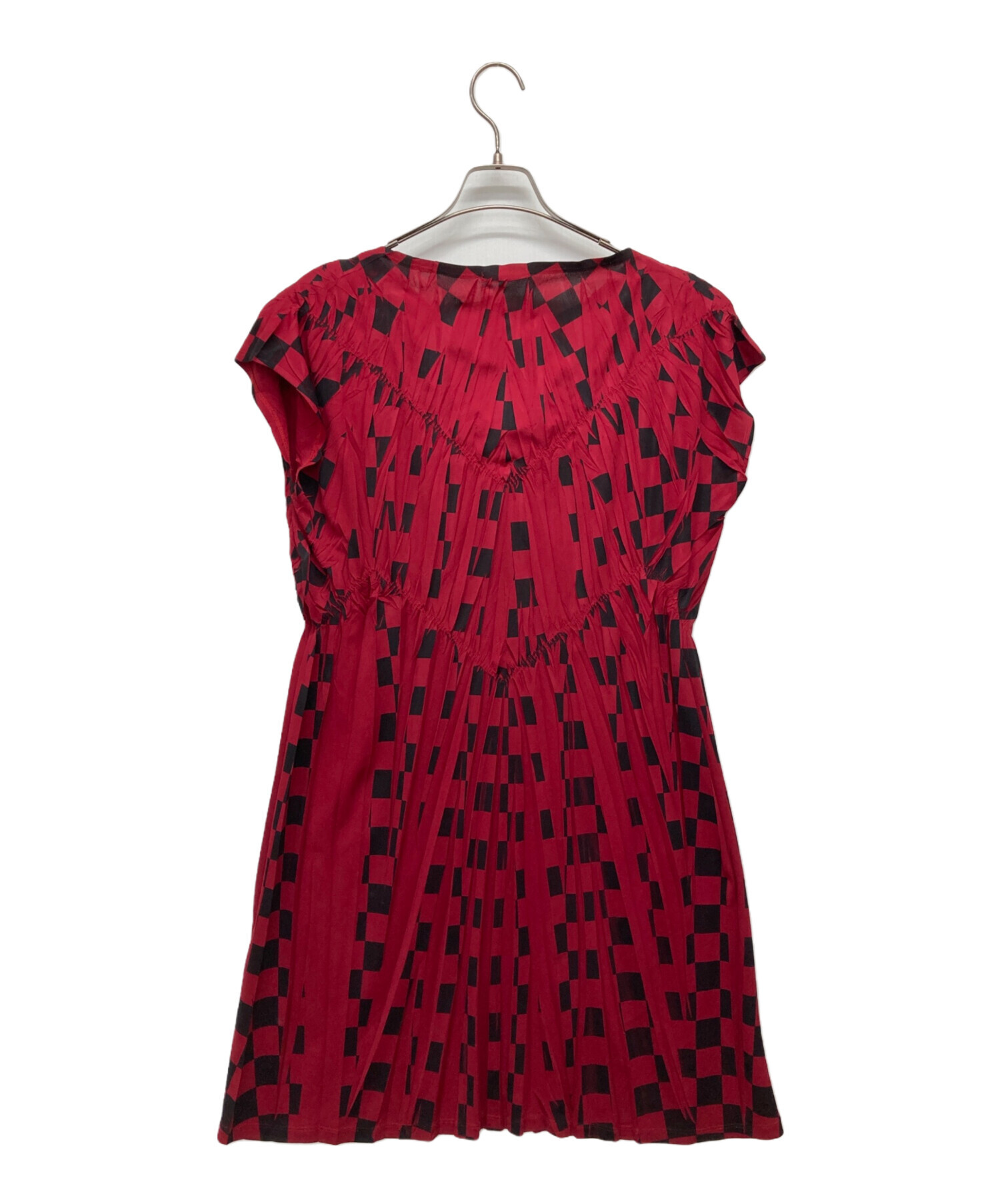 【美品】 ISSEY MIYAKEイッセイミヤケジャガードチュニックワンピース 美品】 ISSEY MIYAKEイッセイミヤケジャガードチュニックワンピース