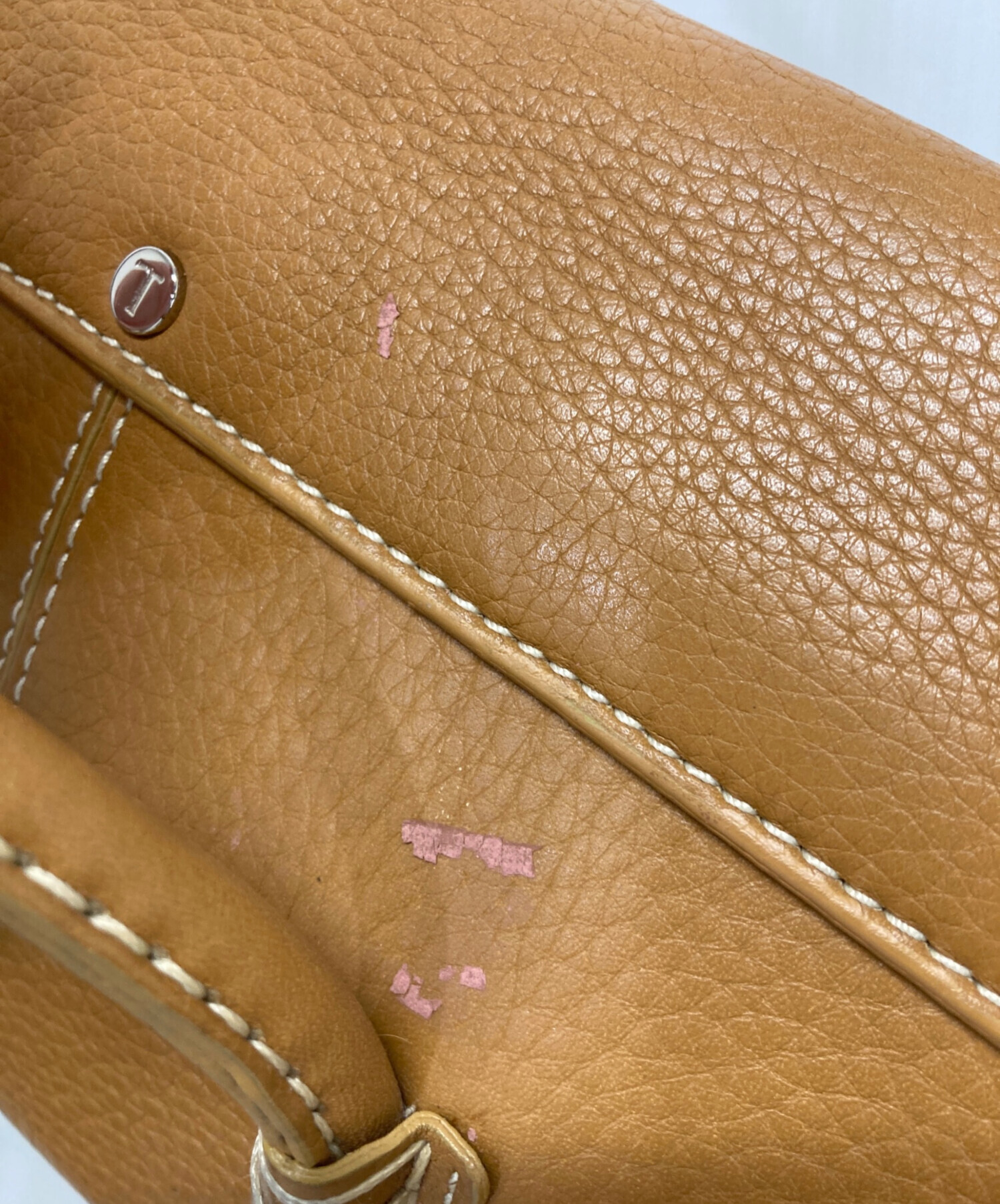中古・古着通販】TOD'S (トッズ) CORNICHE WAVE/ハンドバッグ ベージュ