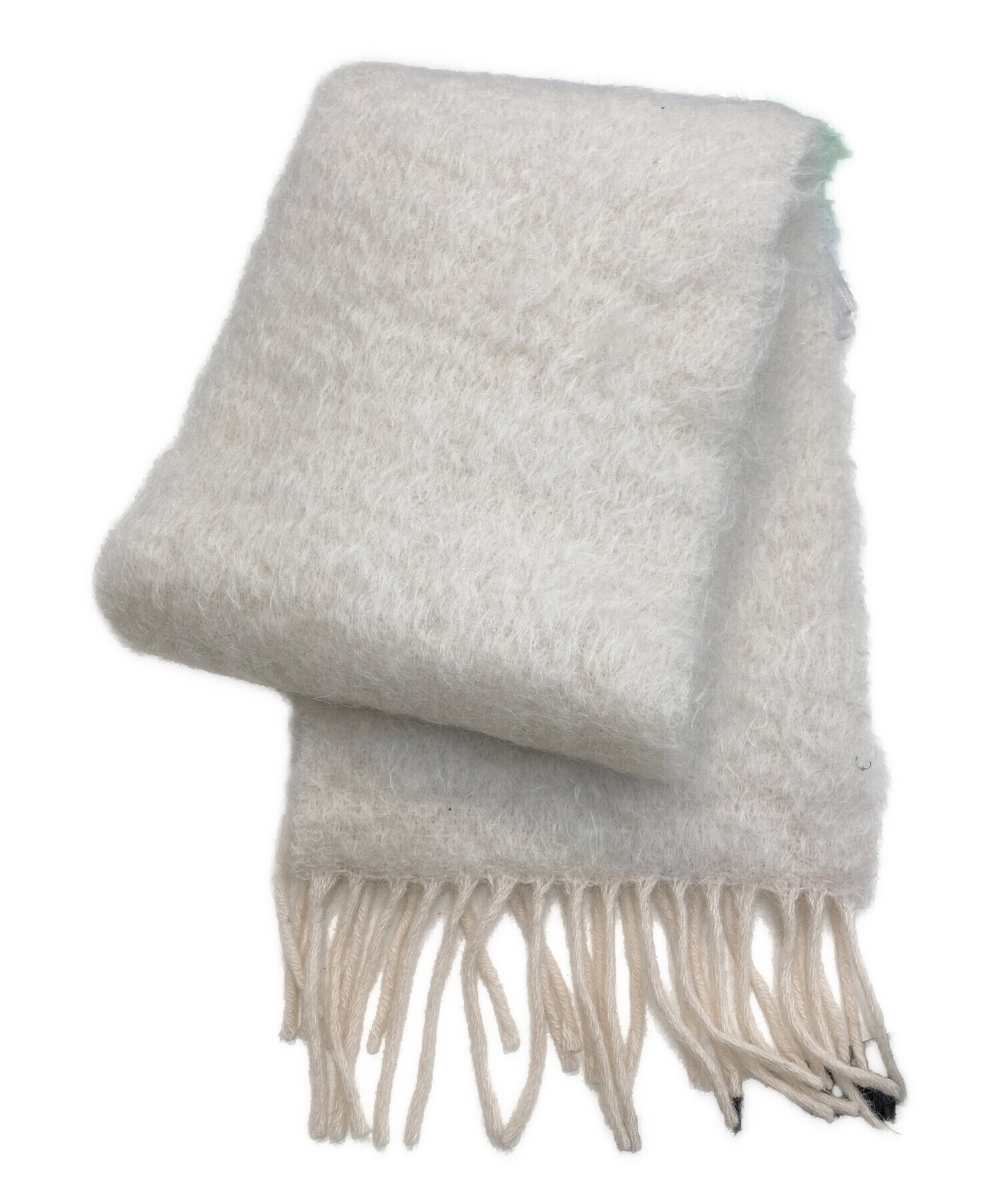 中古・古着通販】LOEWE (ロエベ) モヘアマフラー ホワイト