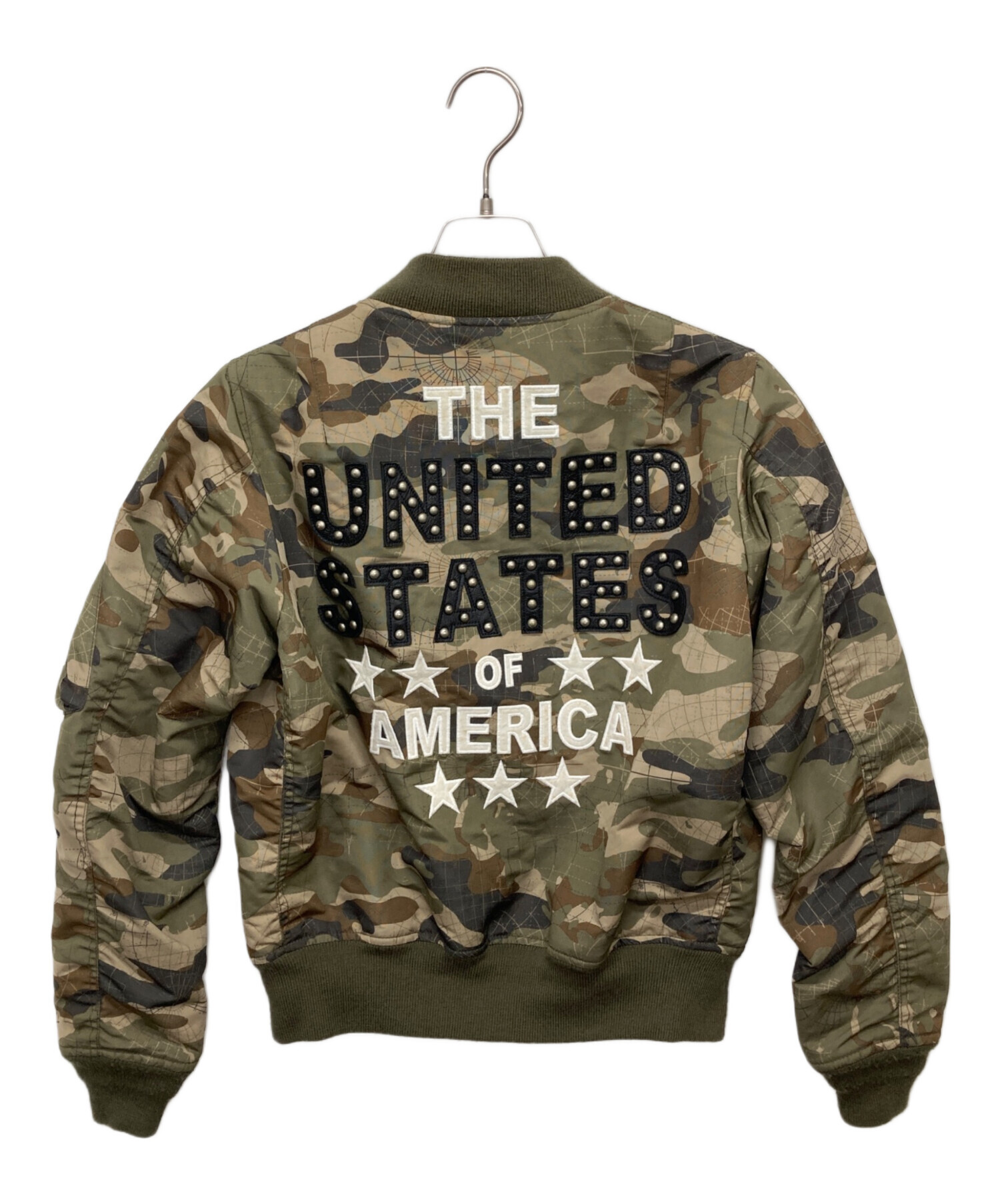 中古・古着通販】AVIREX (アヴィレックス) ワッペン刺繍リバーシブル