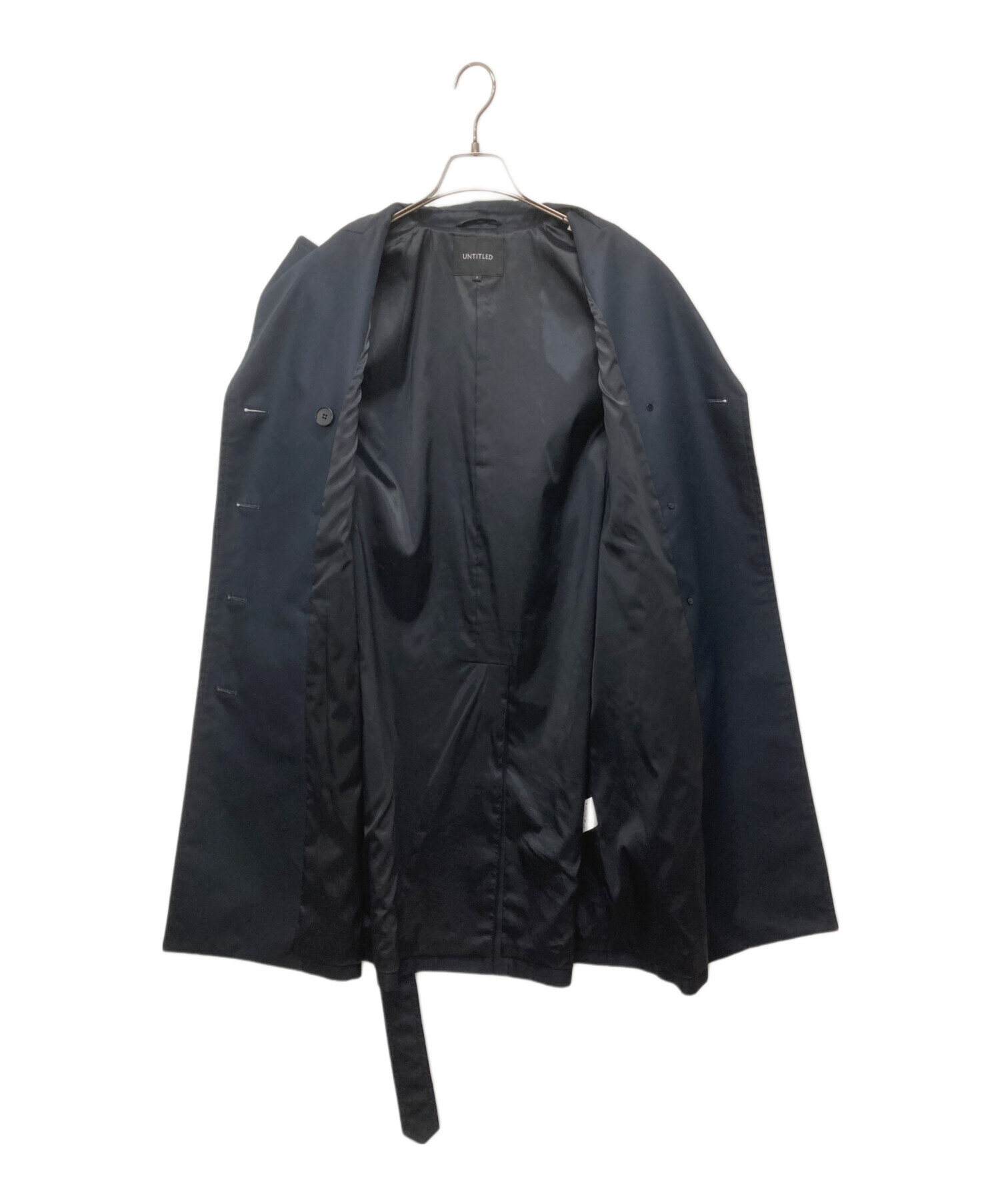 美品✨】アンタイトル 撥水スヴィンツイルストレッチトレンチコート