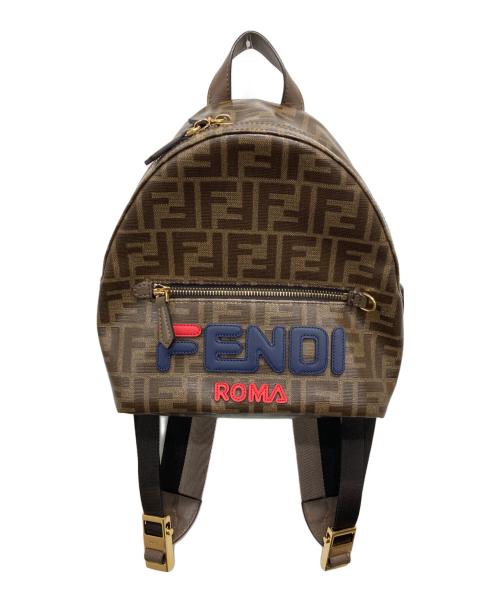 ❮数回短時間のみ使用の超美品！❯ FENDI×FILA 軽量リュック 中古・古着通販】FENDI (フェンディ) FILA (フィラ) FF スモール