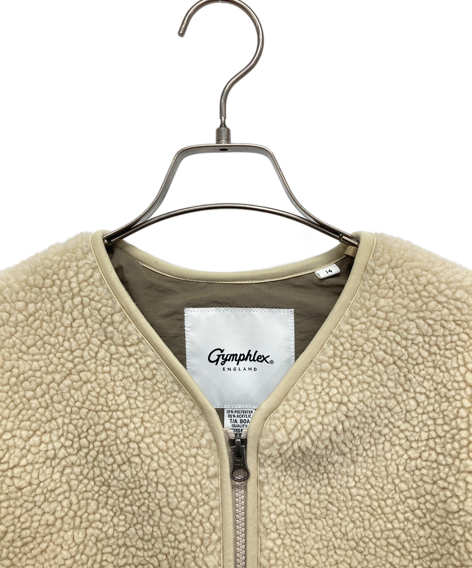 中古・古着通販】Gymphlex (ジムフレックス) フリースジャケット 