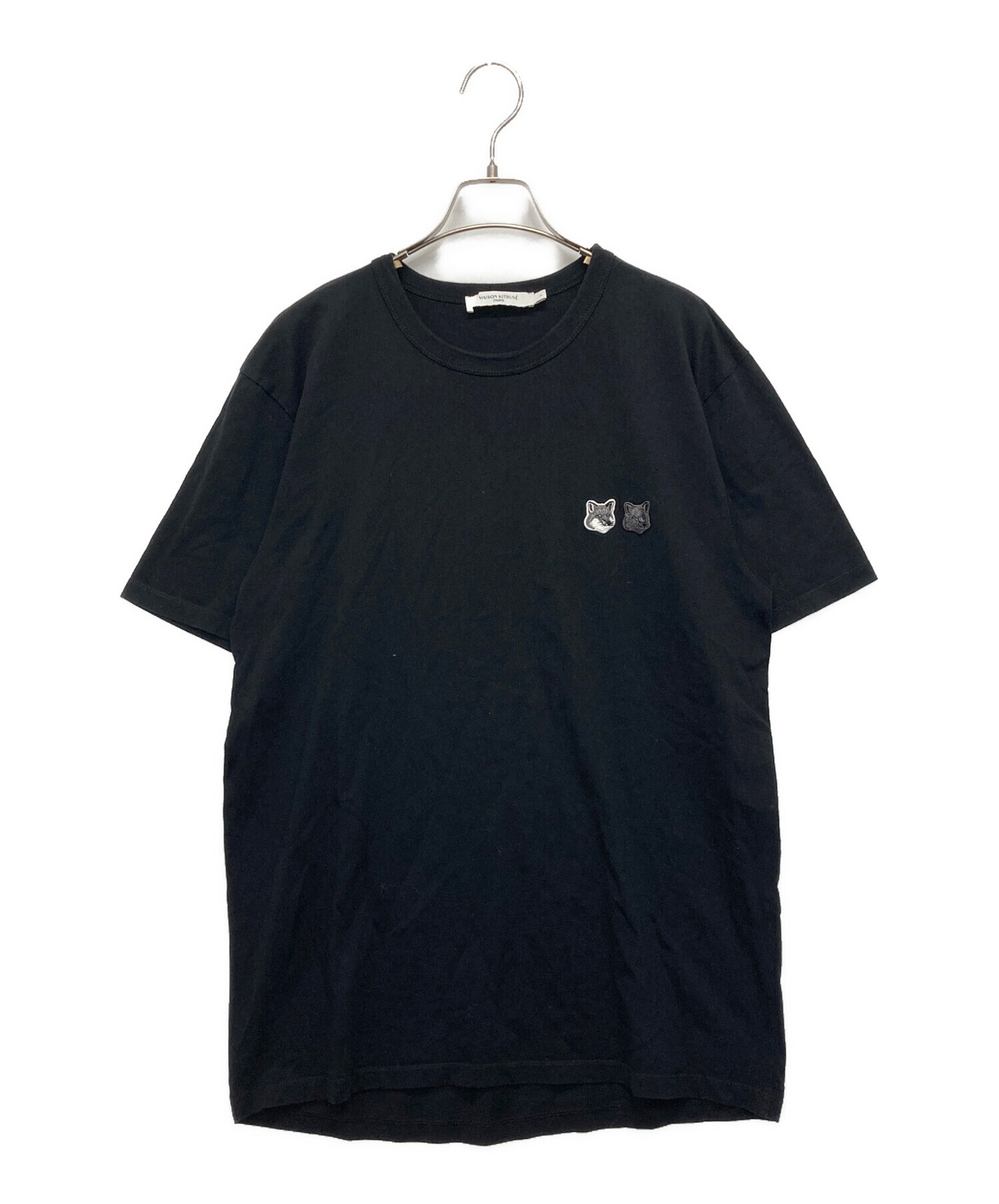 中古・古着通販】MAISON KITSUNE (メゾンキツネ) キツネ刺繍Tシャツ