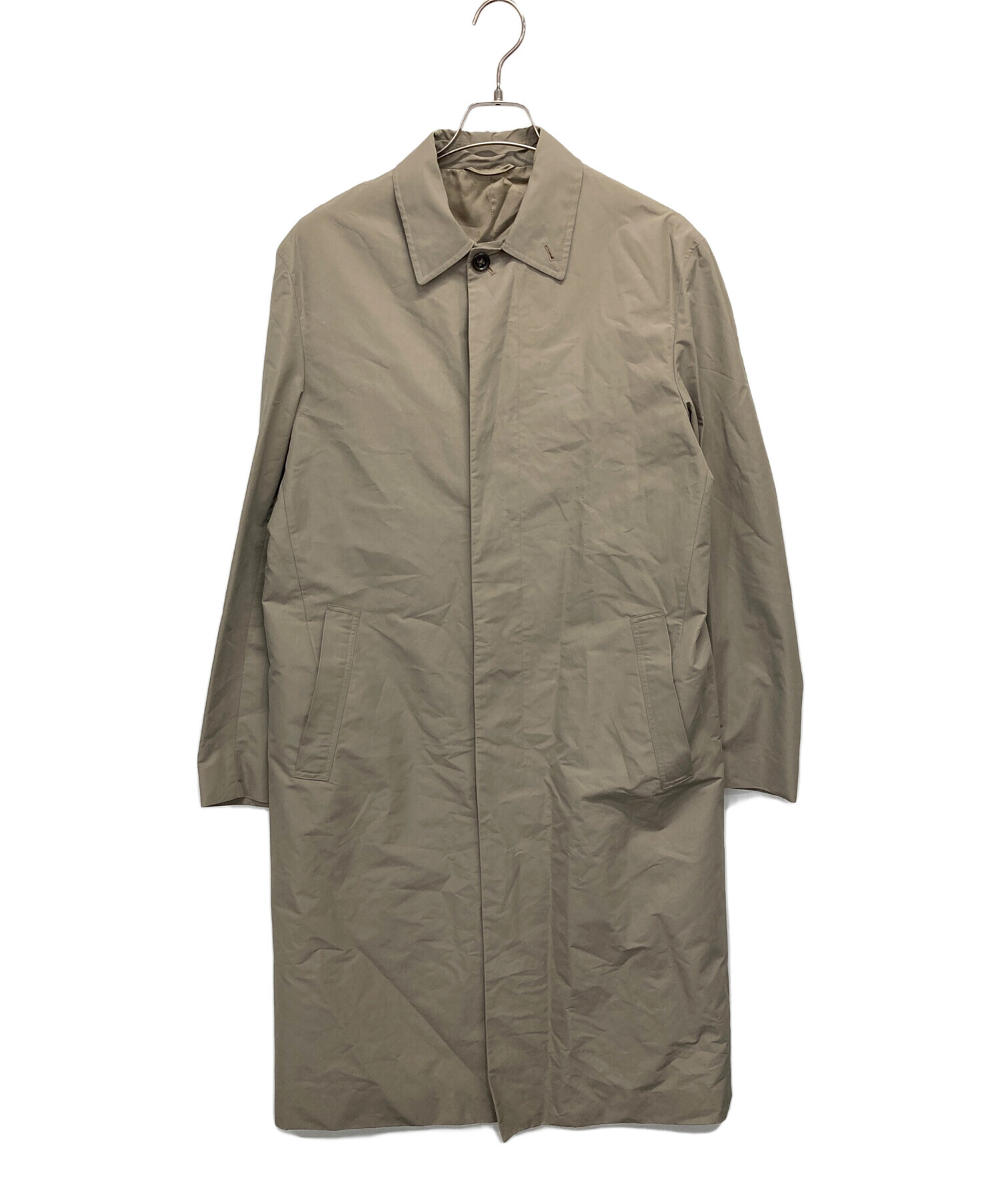 中古・古着通販】JIL SANDER (ジルサンダー) 比翼ステンカラーコート