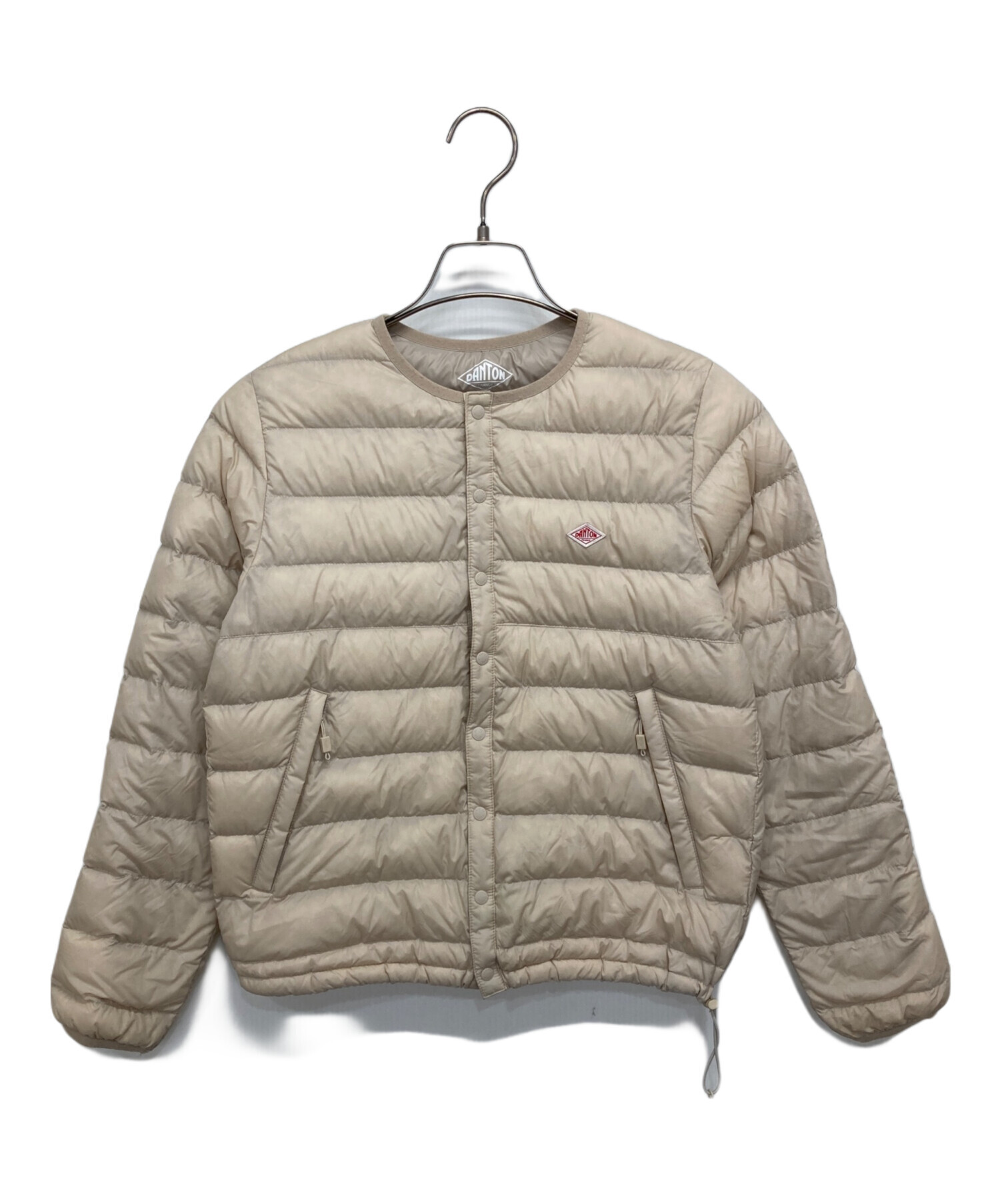 中古・古着通販】DANTON (ダントン) ノーカラーダウンジャケット