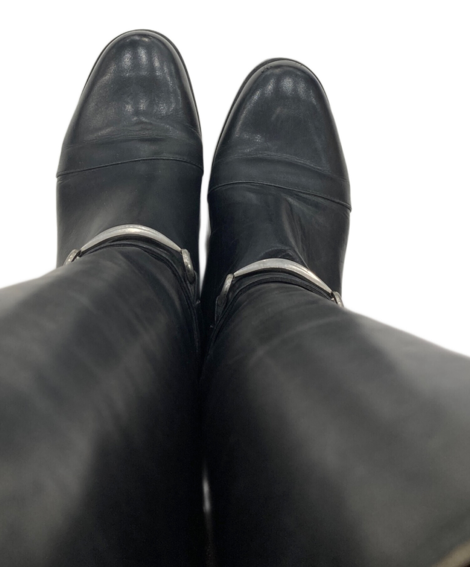 Yves Saint Laurent イブサンローラン　ブーツ　ブラック イヴサンローラン サイズ表記「34 1/2」22.5センチ ブラック ブーツ