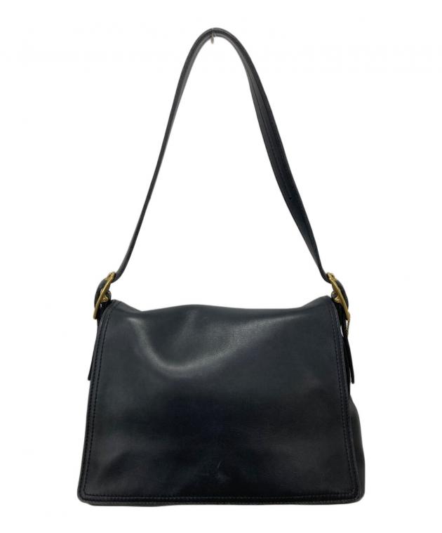 中古・古着通販】COACH (コーチ) レザーワンショルダーバッグ/オールド
