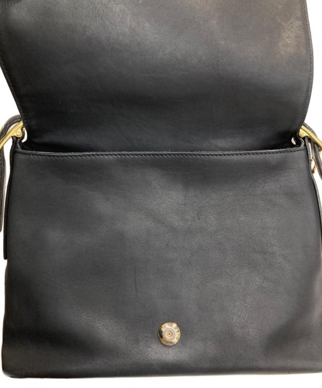中古・古着通販】COACH (コーチ) レザーワンショルダーバッグ/オールド