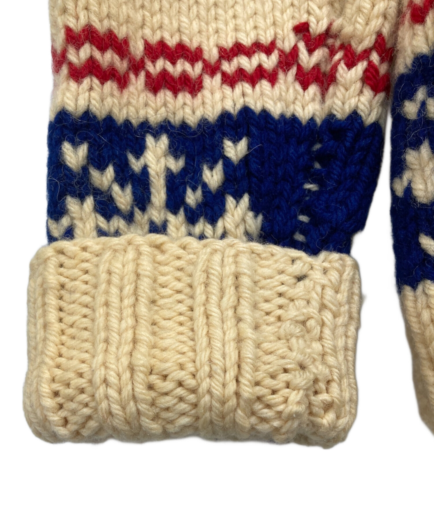 中古・古着通販】VINTAGE (ヴィンテージ) 60s雪柄カウチンニット