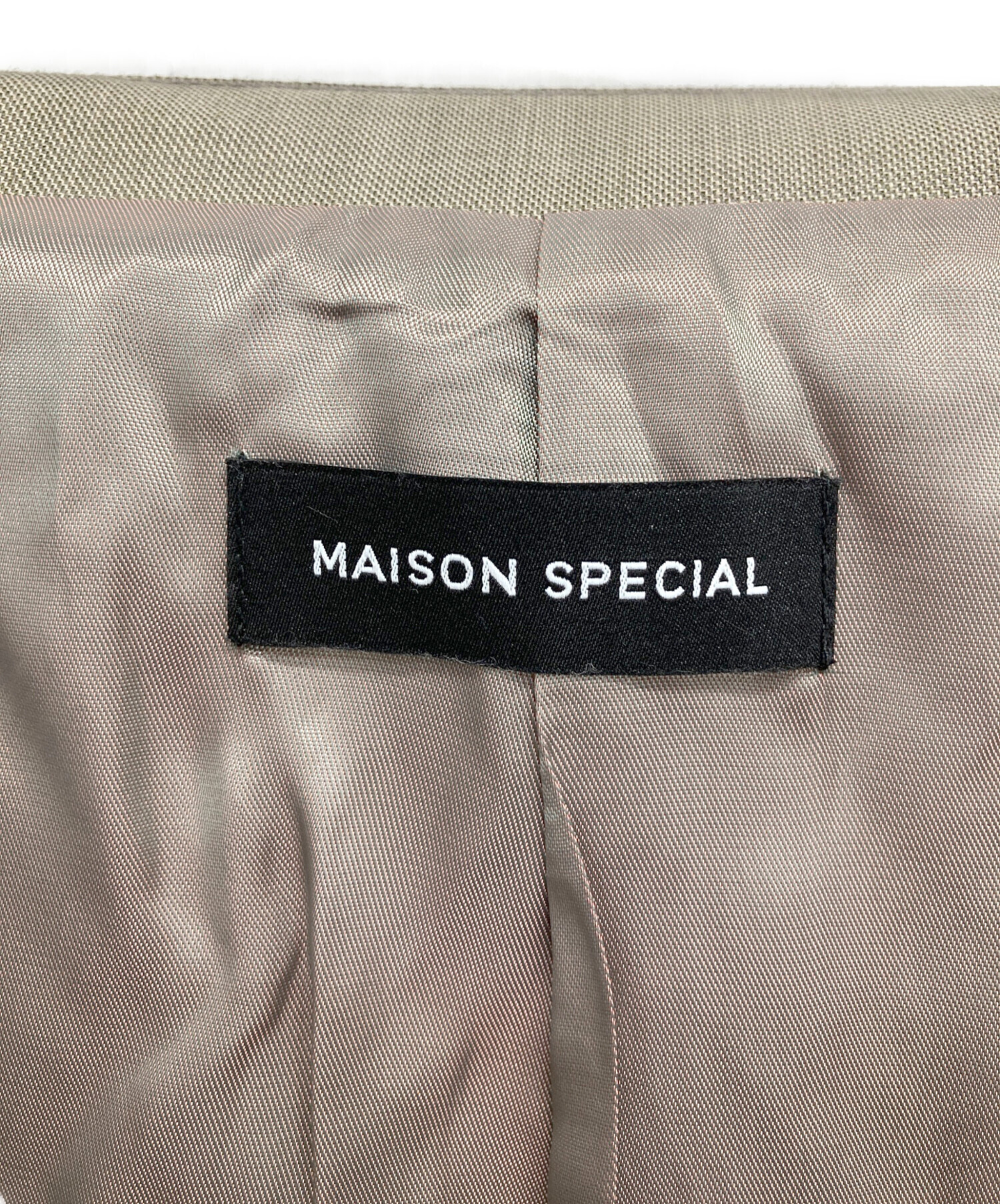 【最終お値下げ】MAISON SPECIAL メゾンスペシャル　サイズ36 中古・古着通販】MAISON SPECIAL (メゾンスペシャル) Oversize