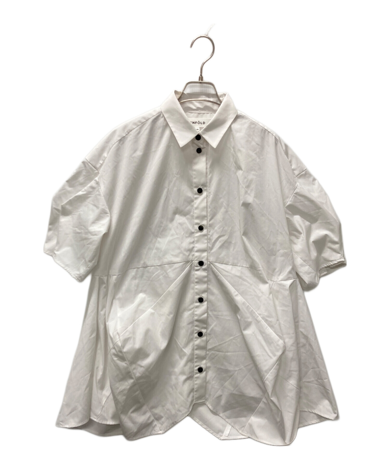 中古・古着通販】ENFOLD (エンフォルド) HALF‐SLEEVES SHIRT 中古・古着通販】ENFOLD (エンフォルド) HALF‐SLEEVES SHIRT