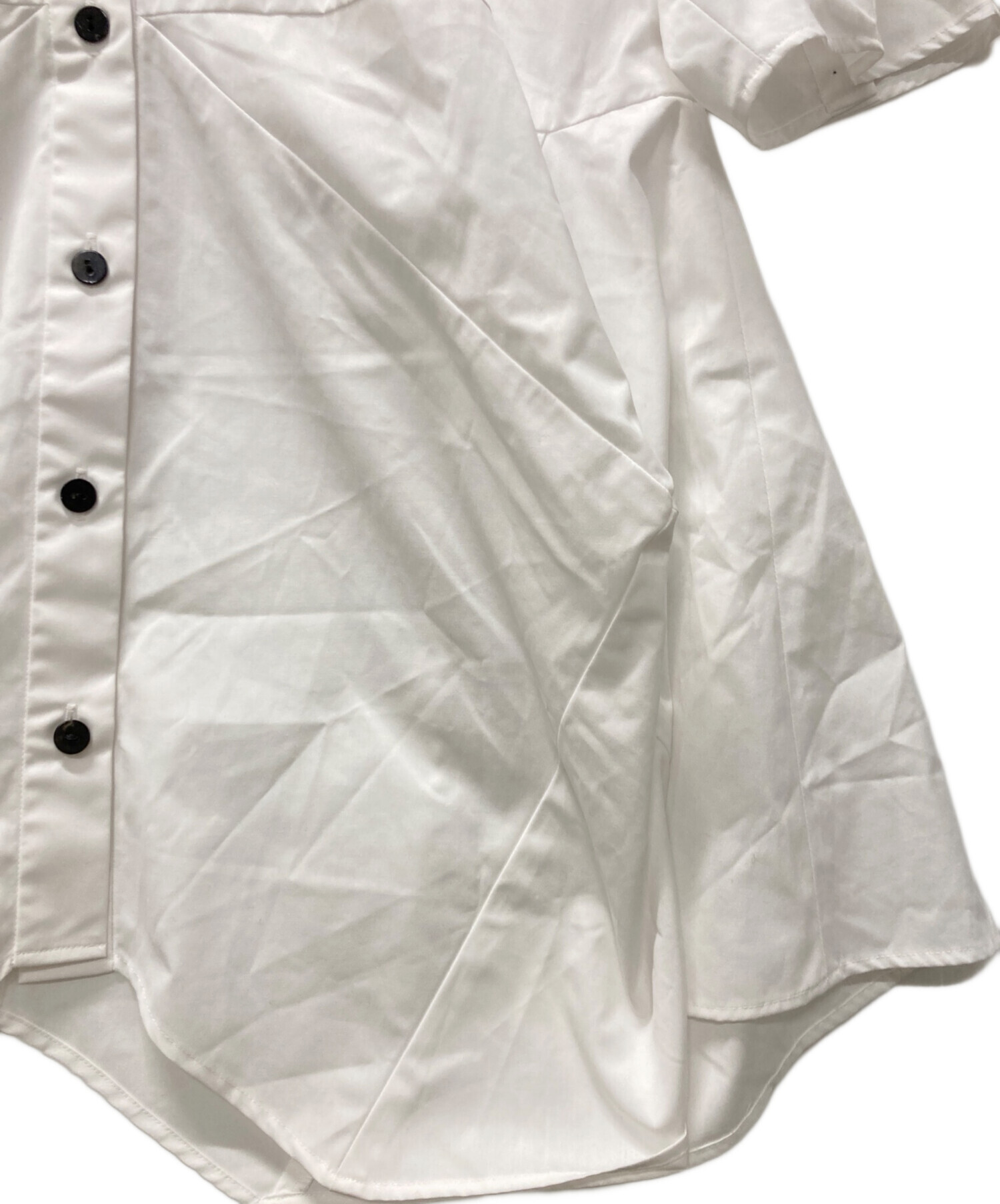 中古・古着通販】ENFOLD (エンフォルド) HALF‐SLEEVES SHIRT 中古・古着通販】ENFOLD (エンフォルド) HALF‐SLEEVES SHIRT