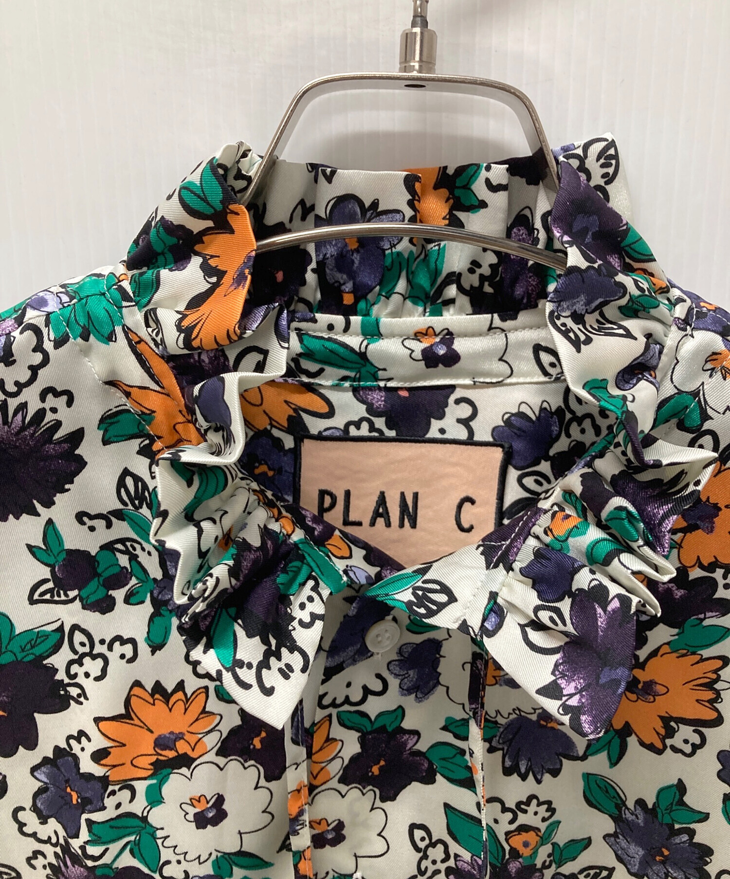 中古・古着通販】Plan C (プランシー) 花柄ブラウス マルチカラー 
