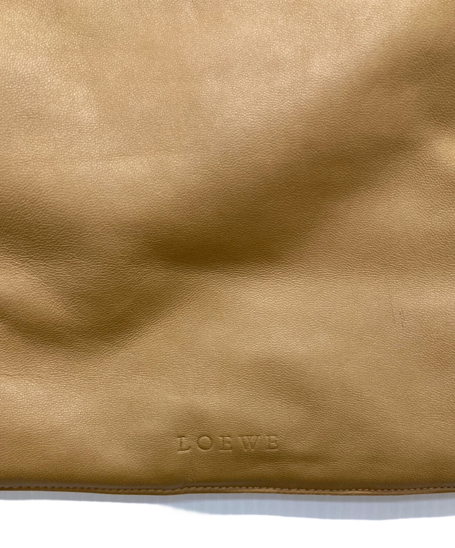 中古・古着通販】LOEWE (ロエベ) ナッパレザートートバッグ ブラウン