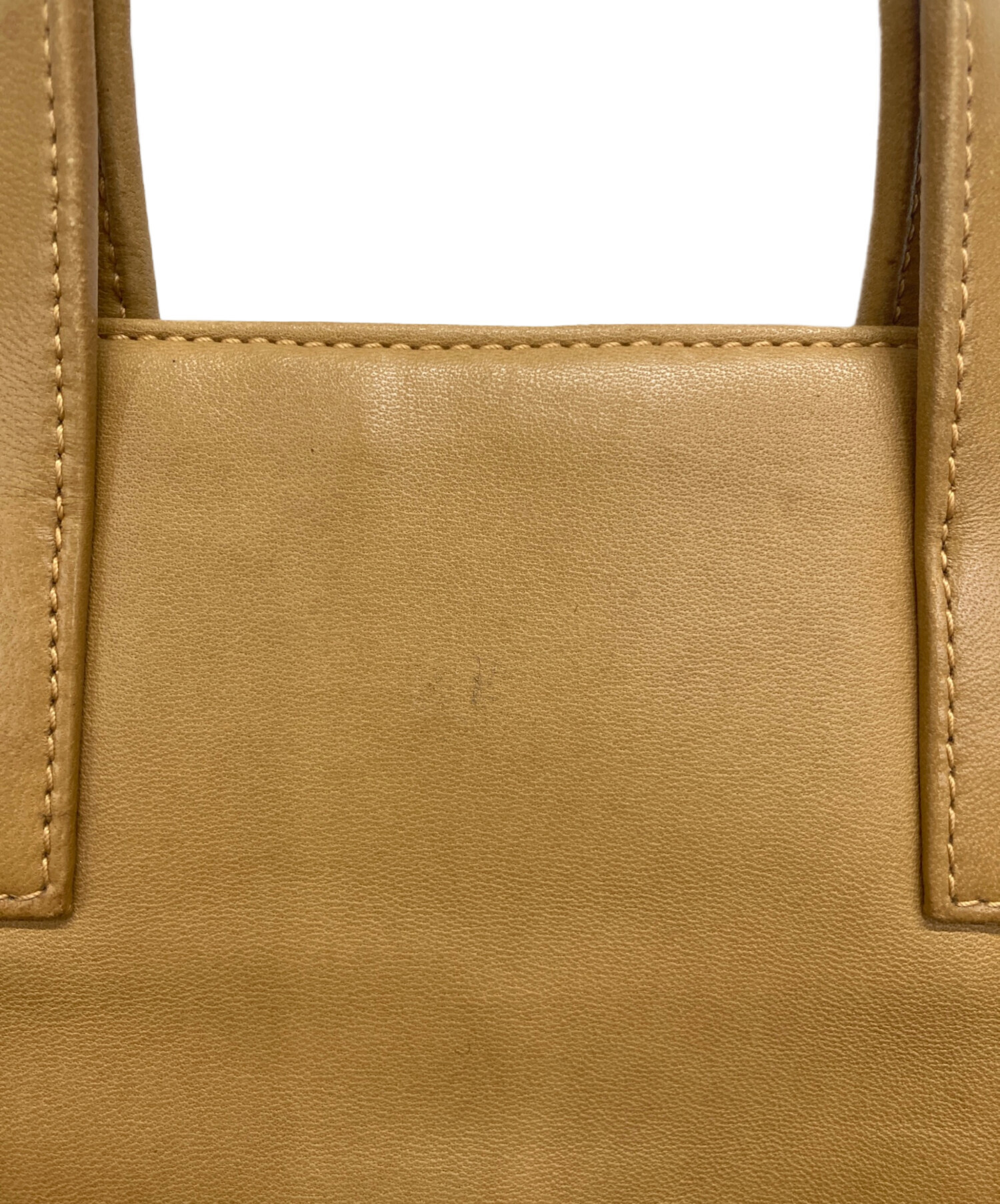 中古・古着通販】LOEWE (ロエベ) ナッパレザートートバッグ ブラウン