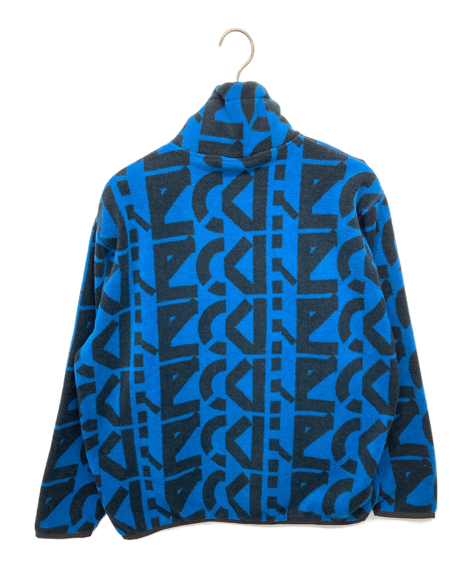 中古・古着通販】KENZO (ケンゾー) 総柄フリースPOジャケット ブルー 