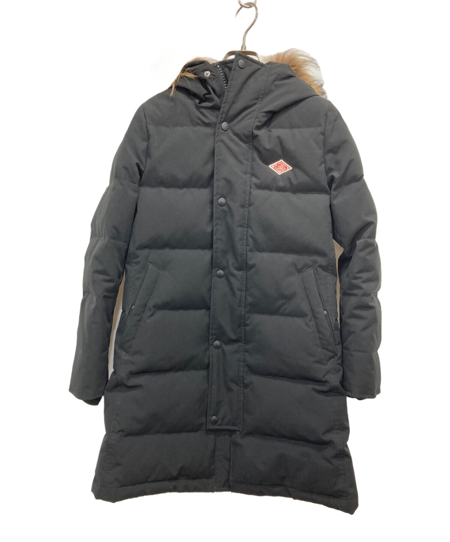 中古・古着通販】DANTON (ダントン) フード付きロングダウンコート 