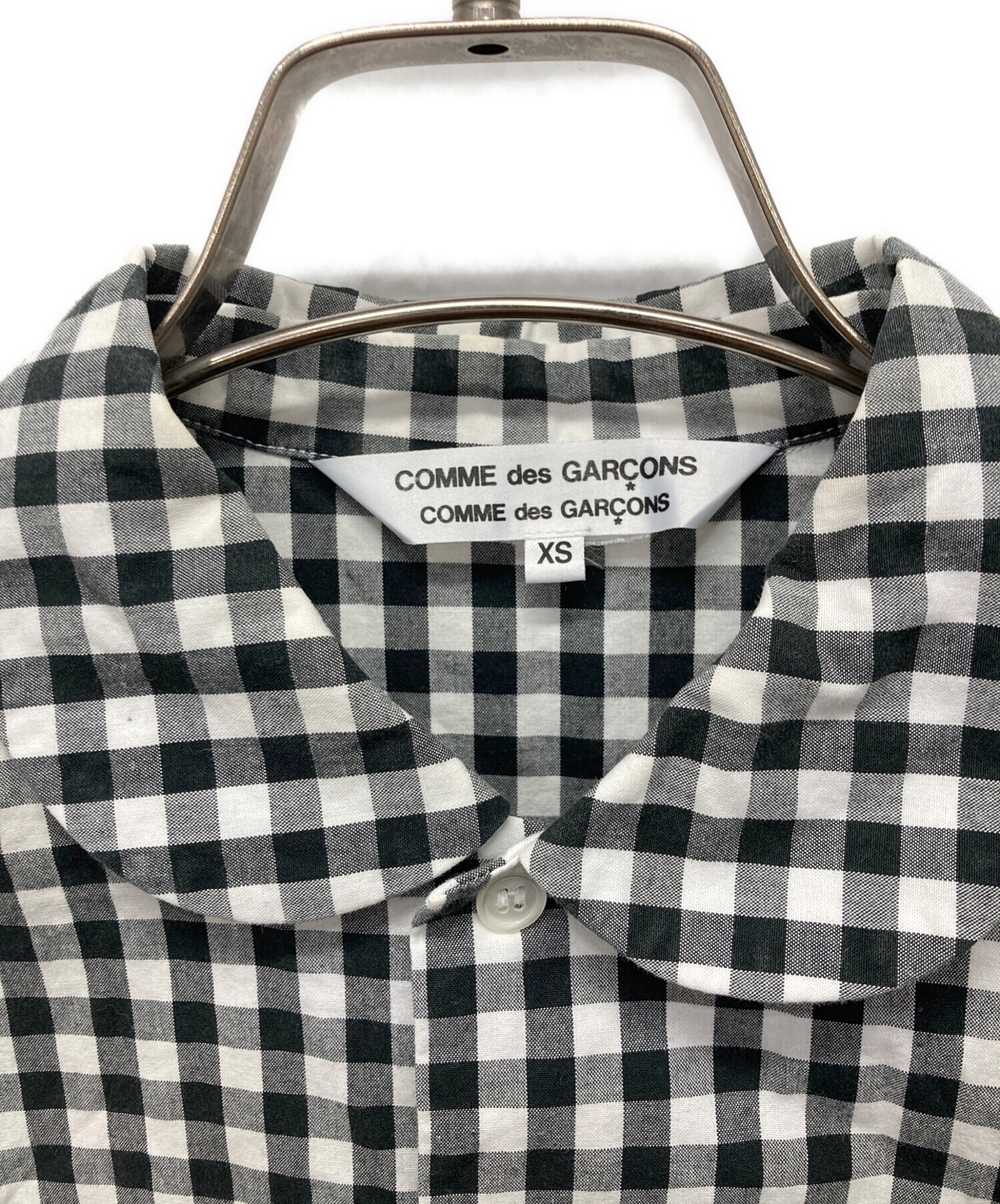 完売品　COMME des GARCONS ギンガムチェックブラウス 中古・古着通販】COMME des GARCONS COMME des GARCONS