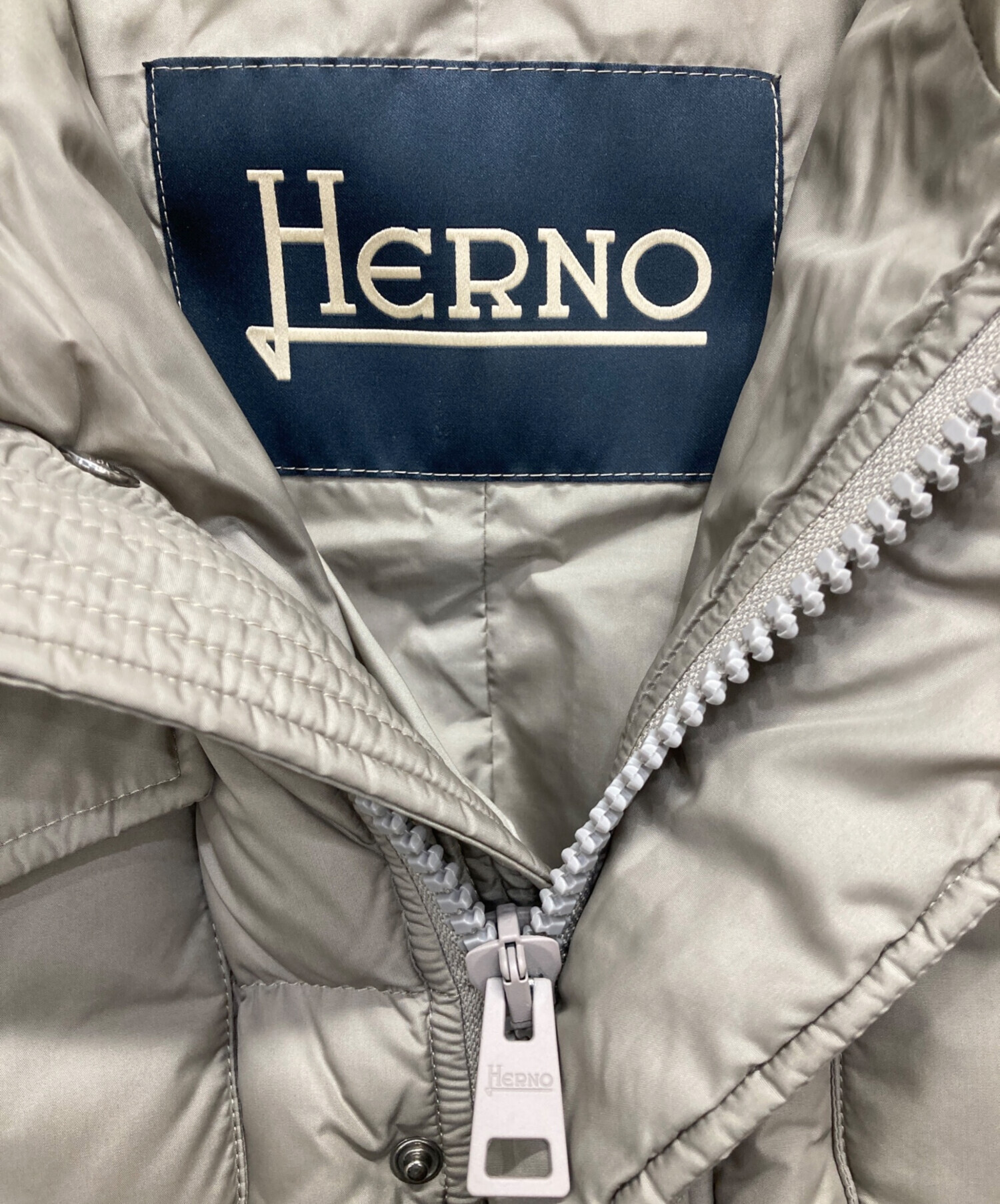 中古・古着通販】HERNO (ヘルノ) MONDO/ダウンコート カーキ サイズ:46 
