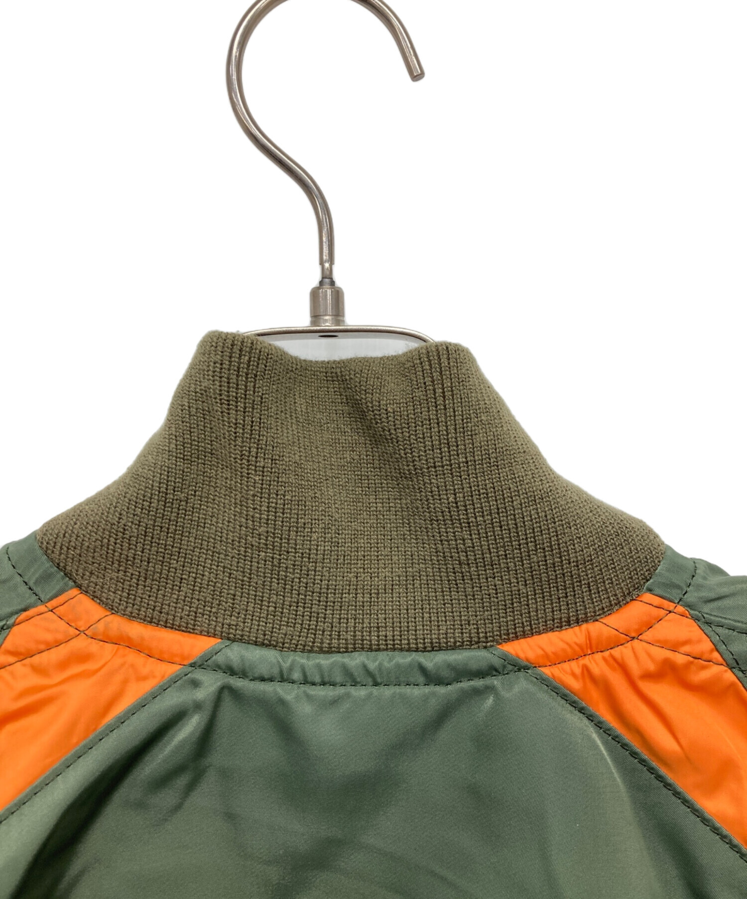 中古・古着通販】sacai (サカイ) Nylon Twill Blouson カーキ サイズ:1