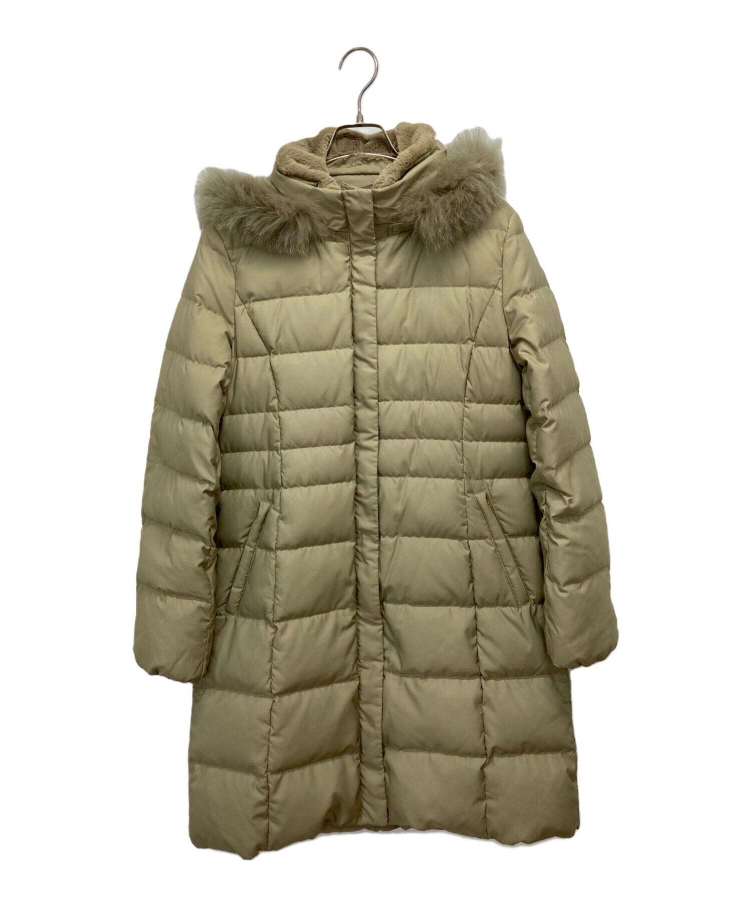 中古・古着通販】INDIVI (インディヴィ) 撥水ロングダウンコート 