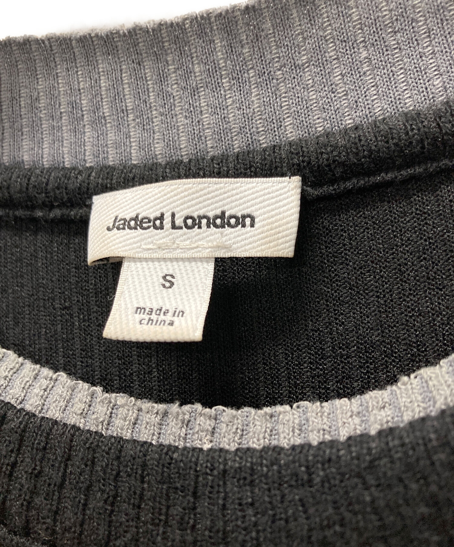 中古・古着通販】Jaded London (ジェイデッドロンドン) 長袖カットソー