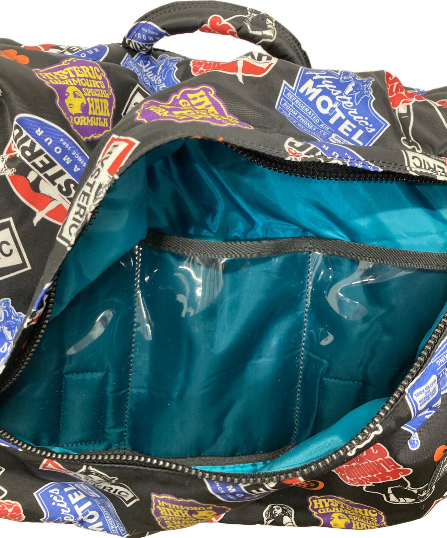 【限定】PORTER × HYSTERIC GLAMOUR メッセンジャーバッグ 中古・古着通販】Hysteric Glamour (ヒステリックグラマー) PORTER