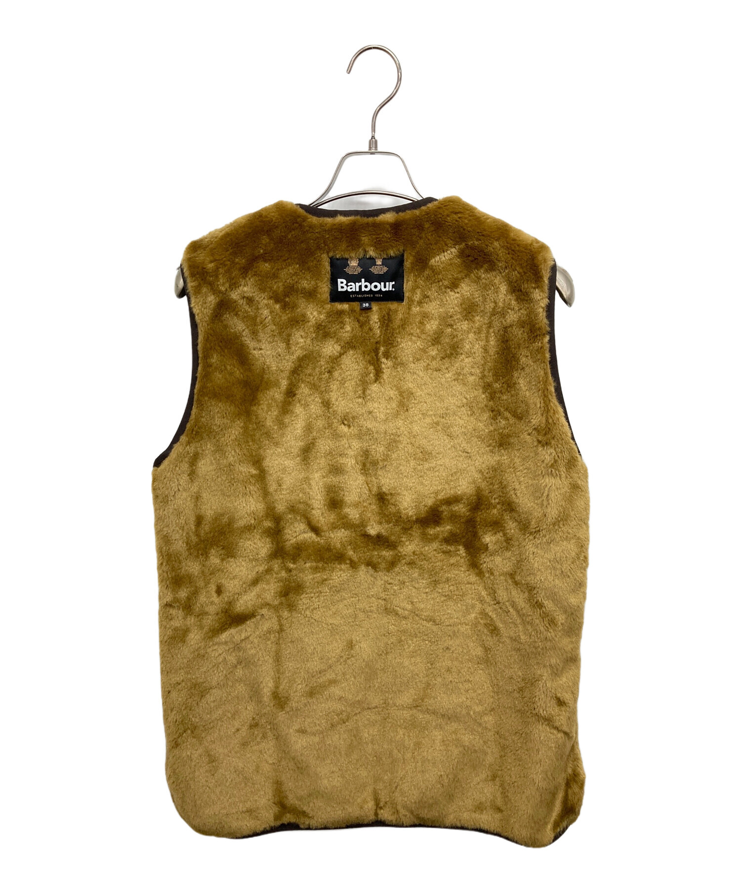 中古・古着通販】Barbour (バブアー) ファーライナーベスト ベージュ 