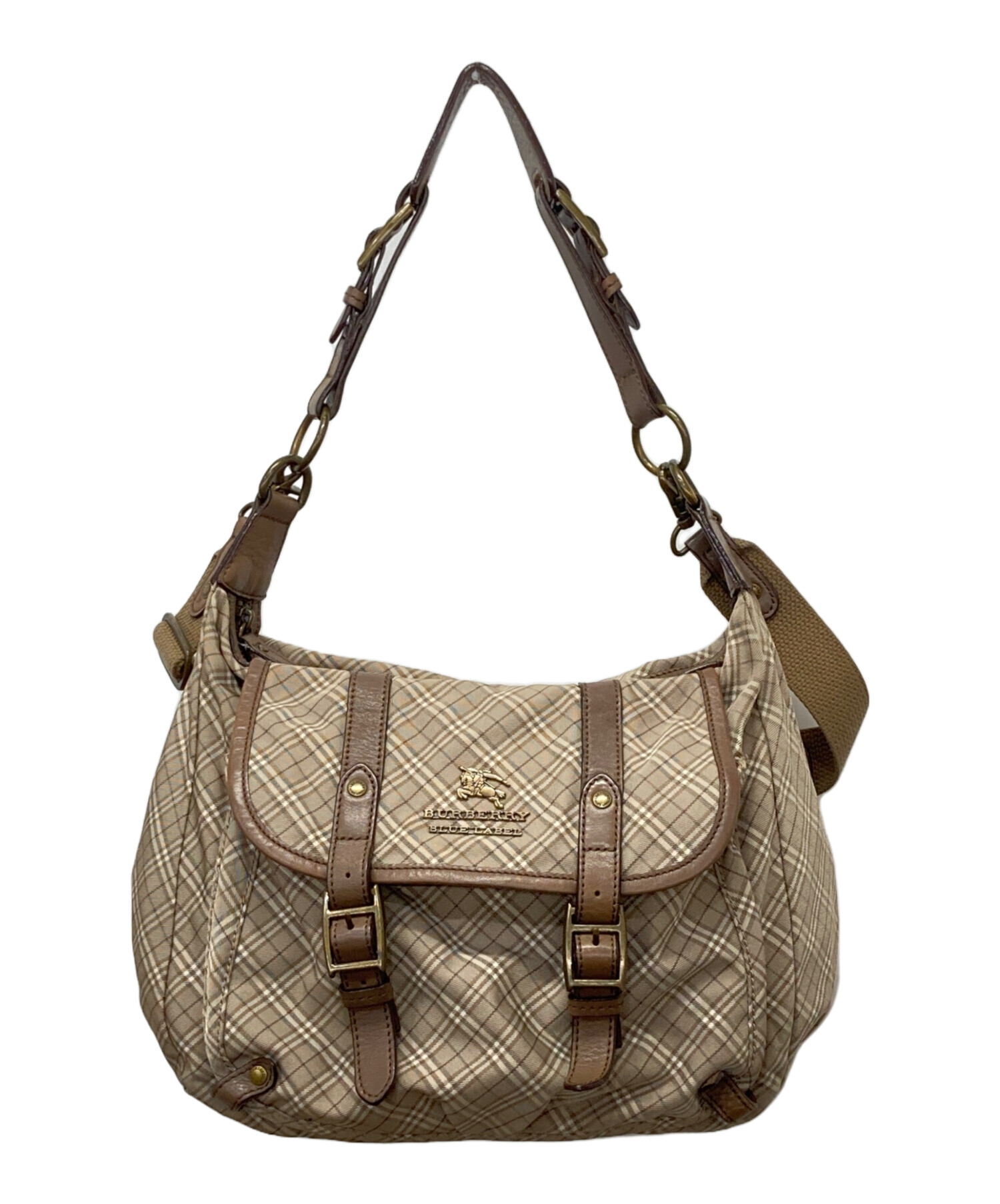 未使用級✨バーバリーブルーレーベル 2way ショルダーバッグ ノバチェック 中古・古着通販】BURBERRY BLUE LABEL (バーバリーロンドンブルー