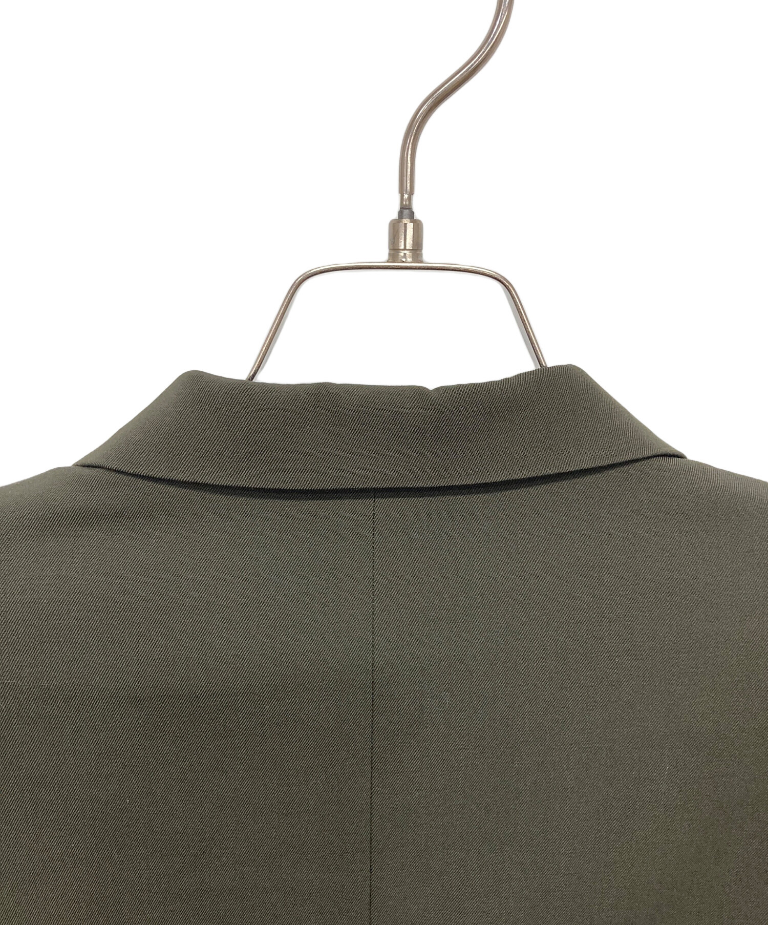 中古・古着通販】Y's (ワイズ) 3Bテーラードジャケット グリーン