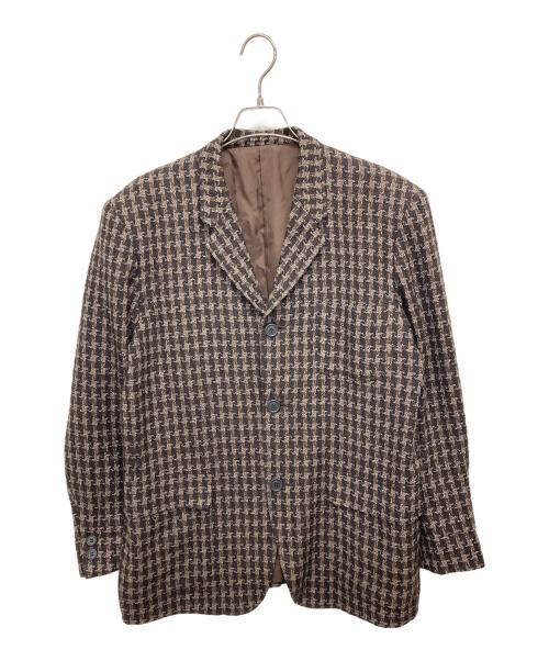 中古・古着通販】Y's (ワイズ) 3Bテーラードジャケット ブラウン