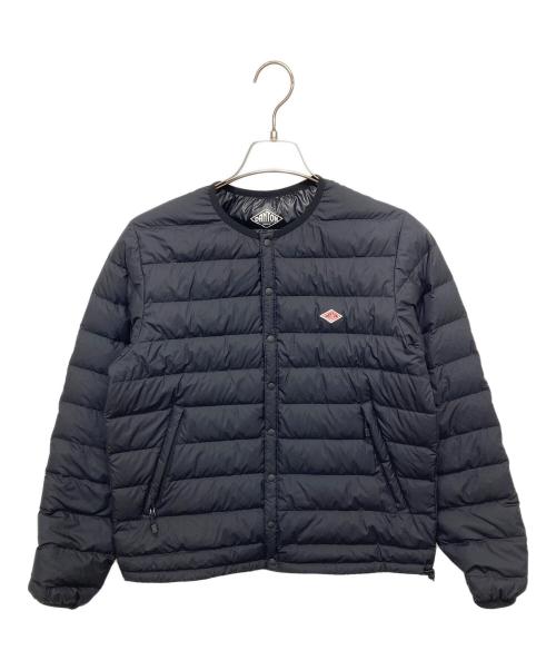 DANTON インナーダウンジャケット ブラック 38 グッドコンディション